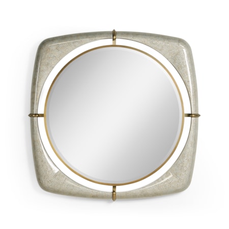 Toulouse Eggshell Mirror 42"