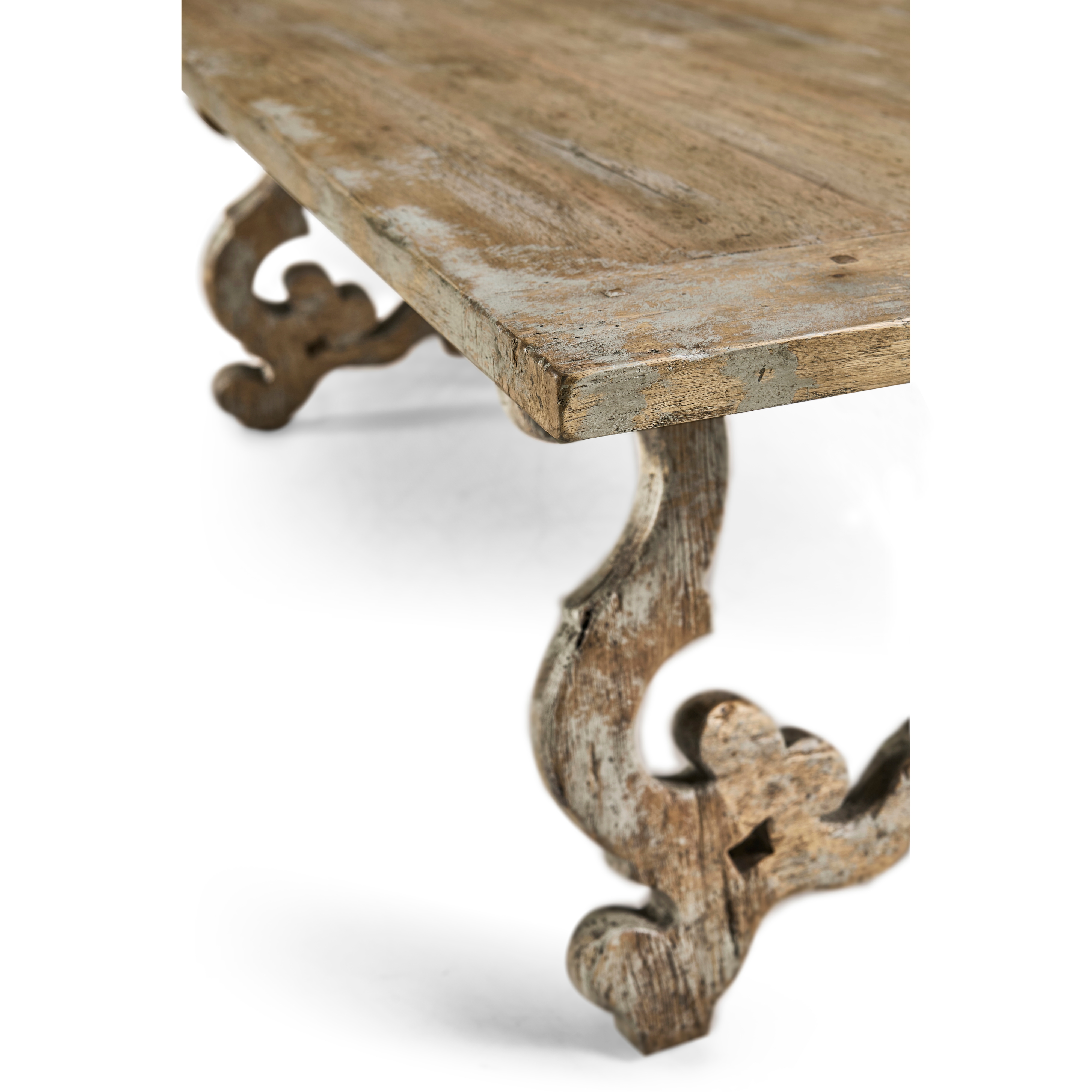 Jonathan Charles Caldera Curved-Base Cocktail Table