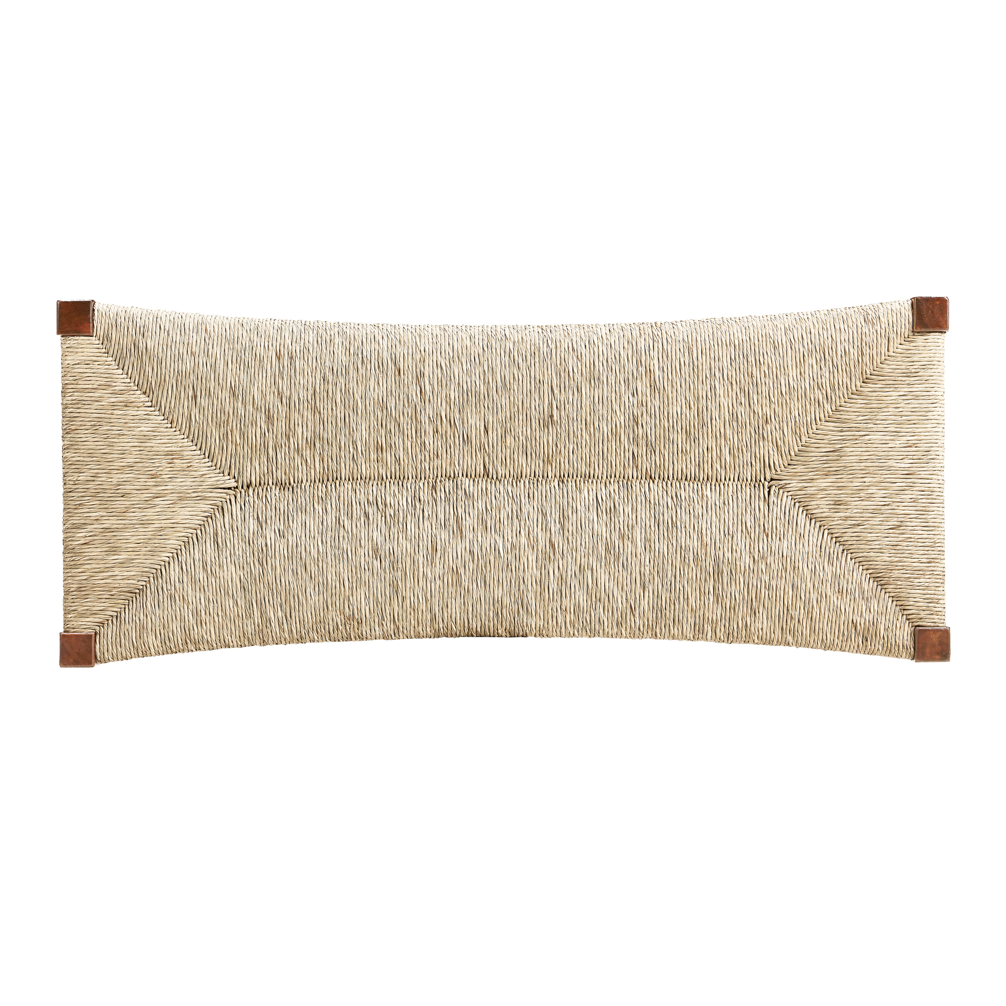 Two Seat Stool with Rushed Seat