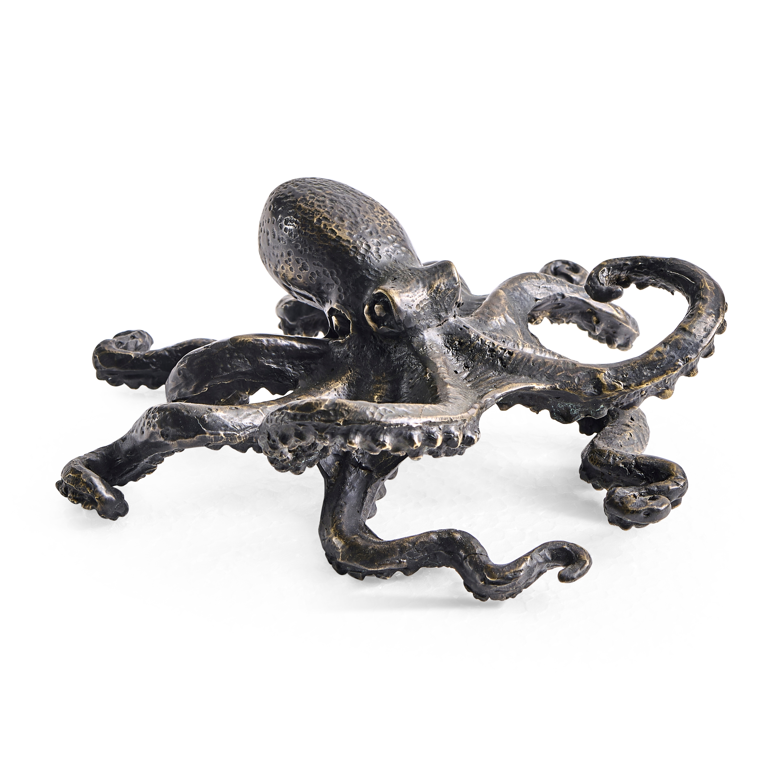 Antique Dark Bronze Octopus