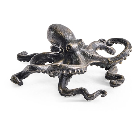 Antique Dark Bronze Octopus