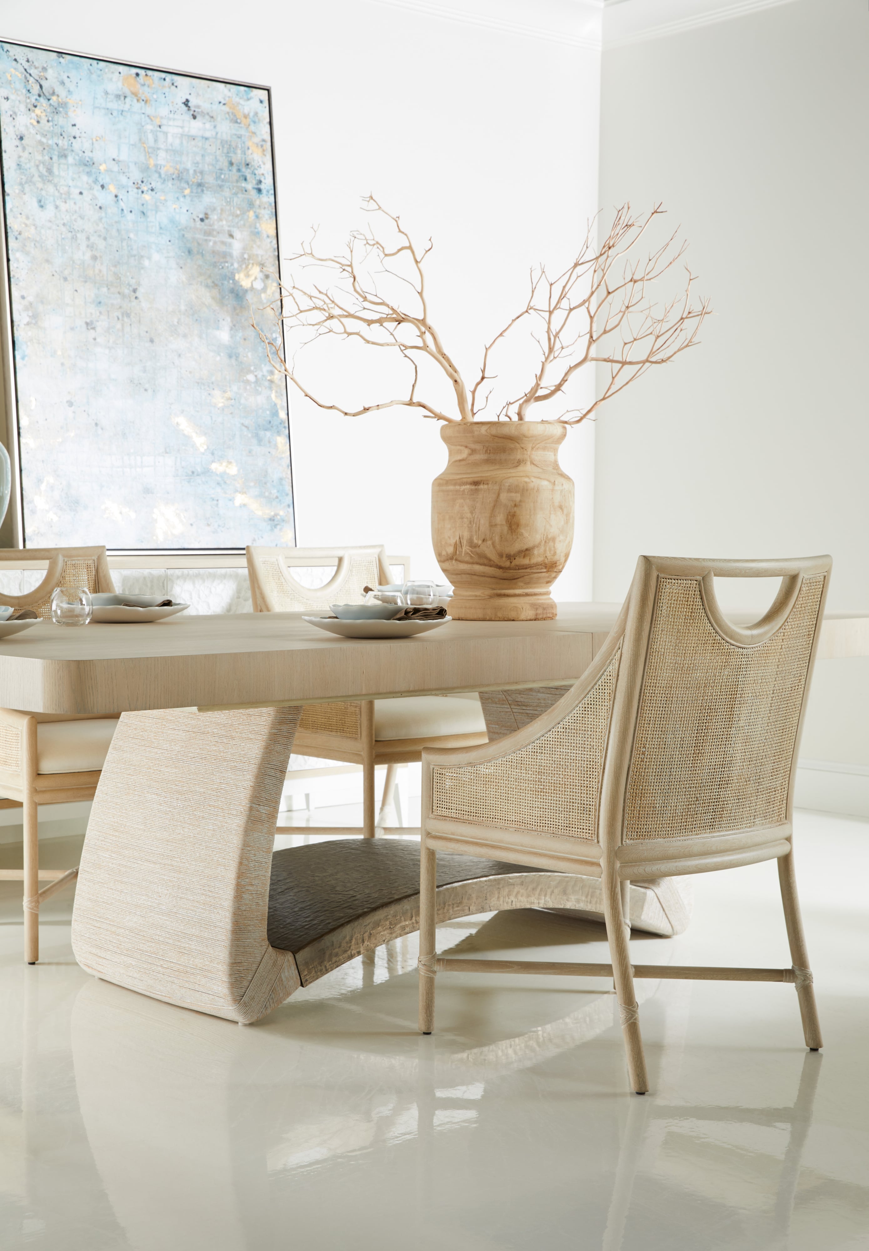 Jonathan Charles Water Fjord Dining Chair