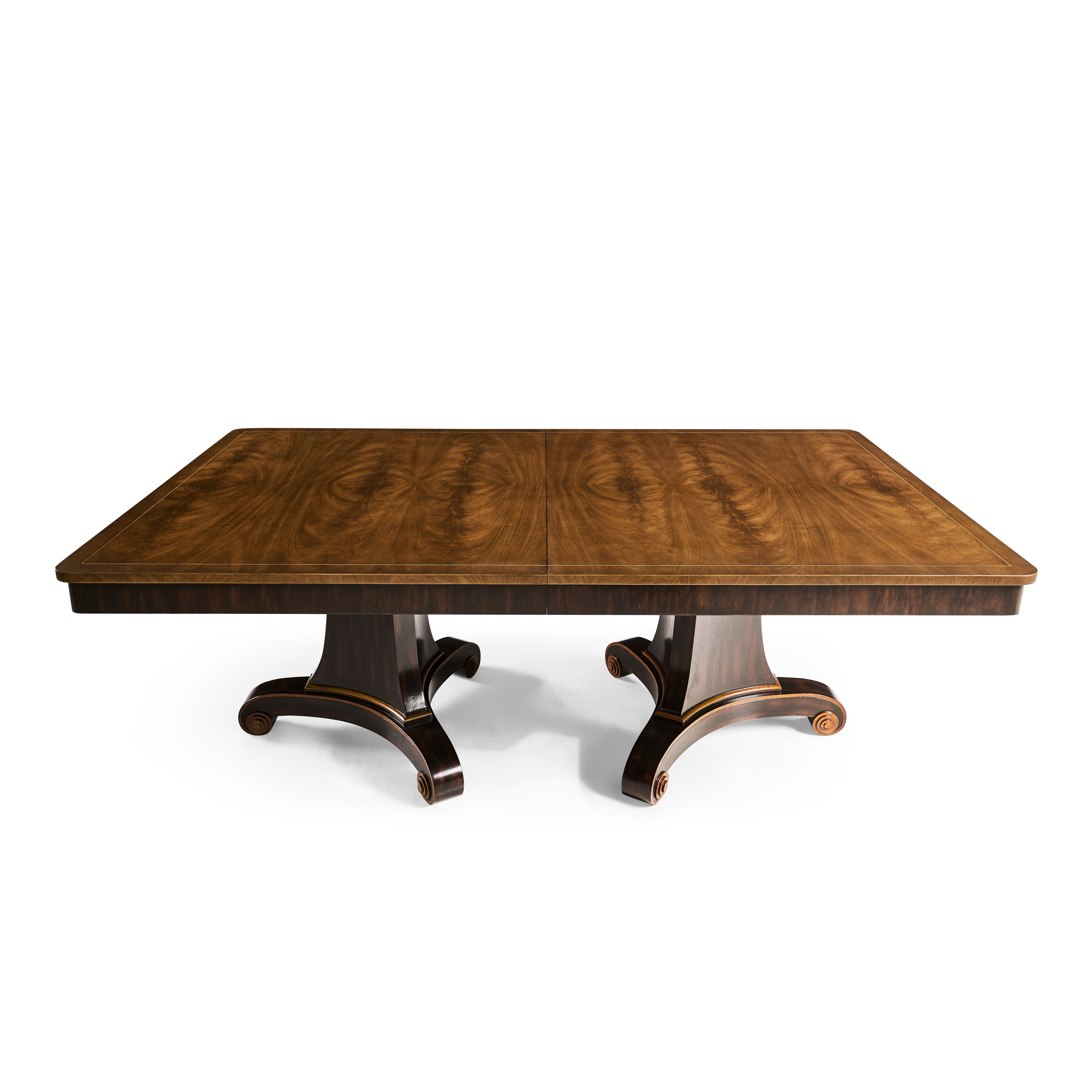 Jonathan Charles JC Traditional Rosette Dining Table