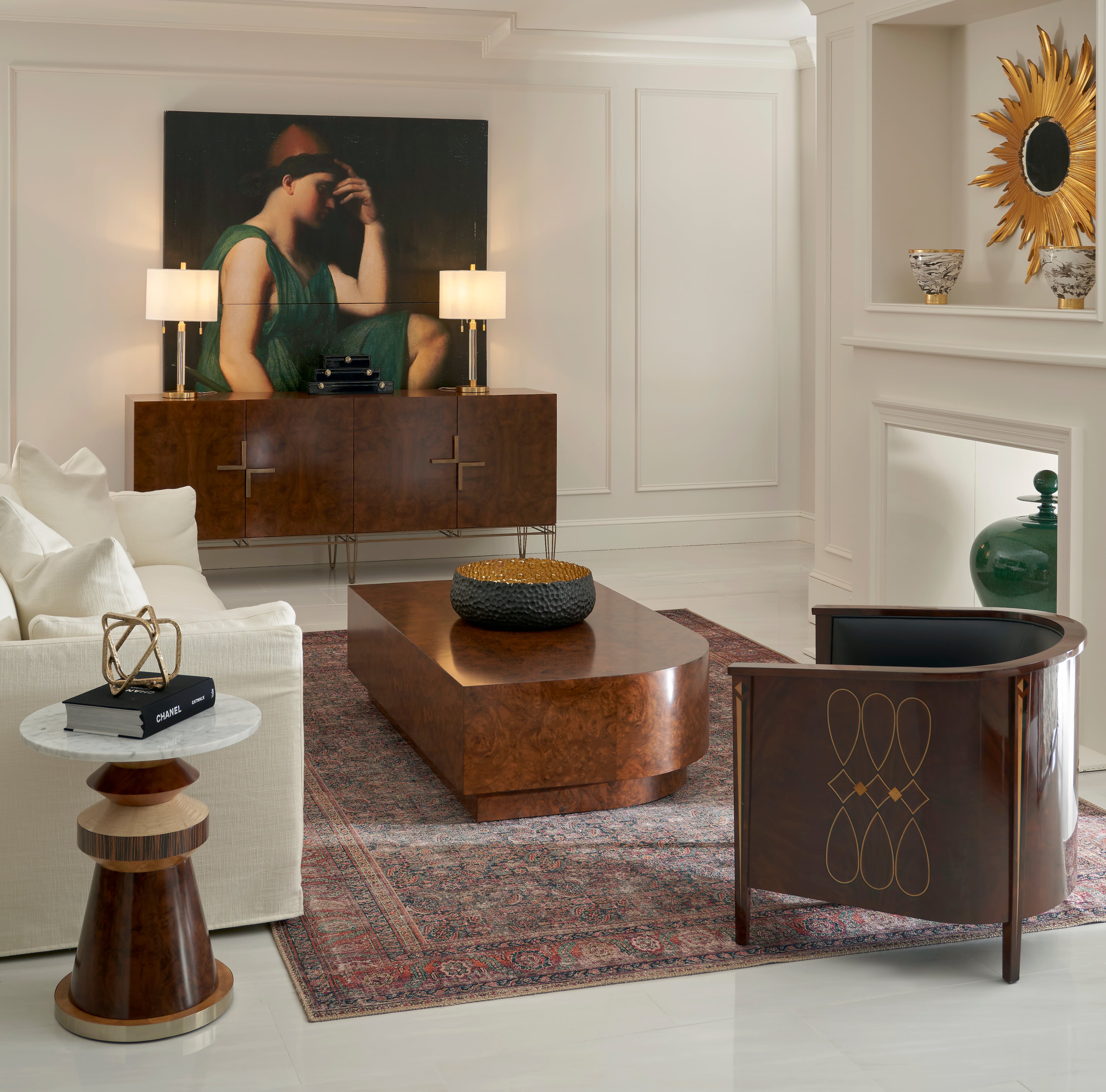 Rook Round Accent Table