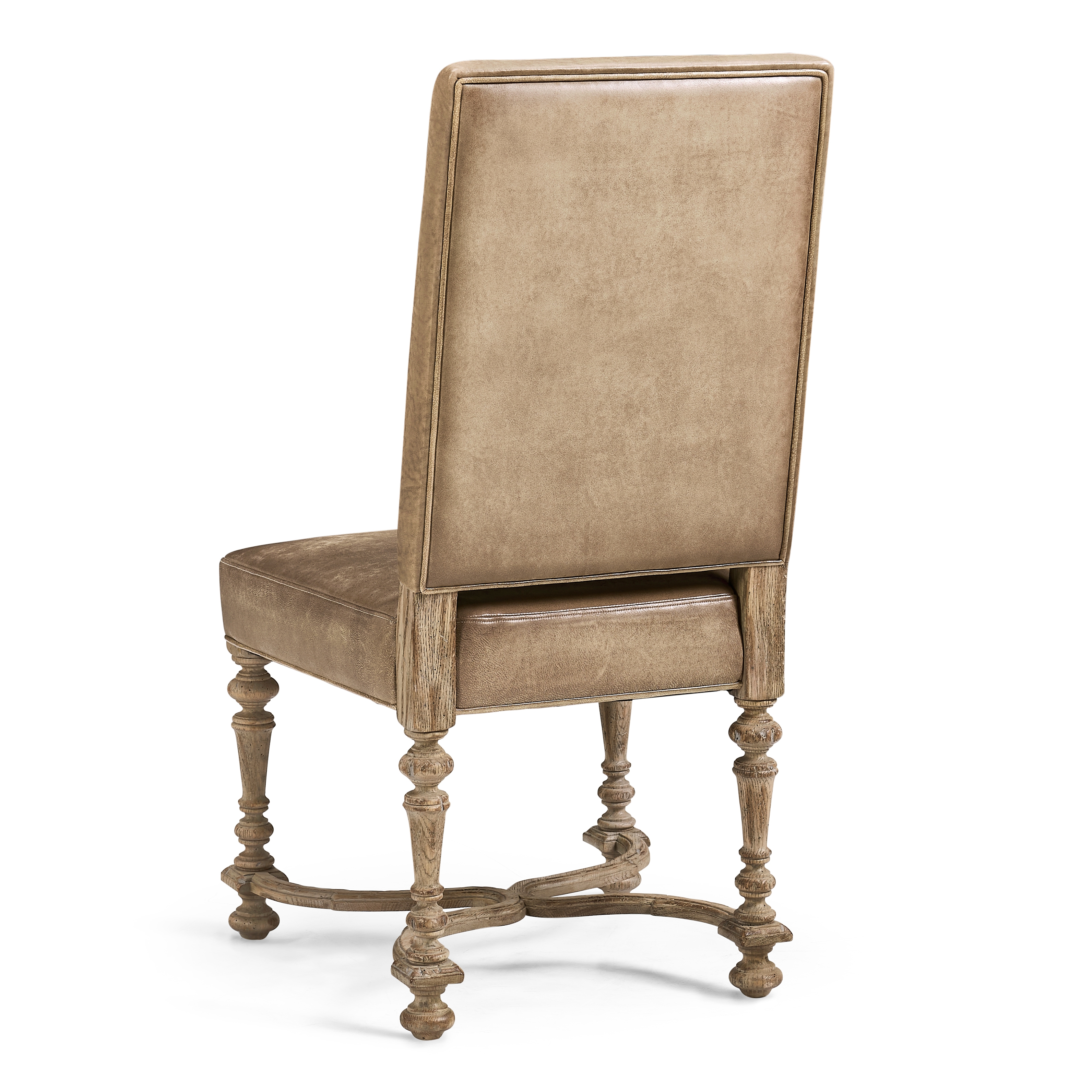 Jonathan Charles Sagehill Leather Side Chair