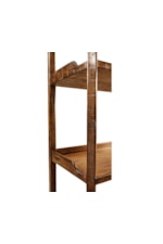 Four Stationary Shelves with Gallery Rails