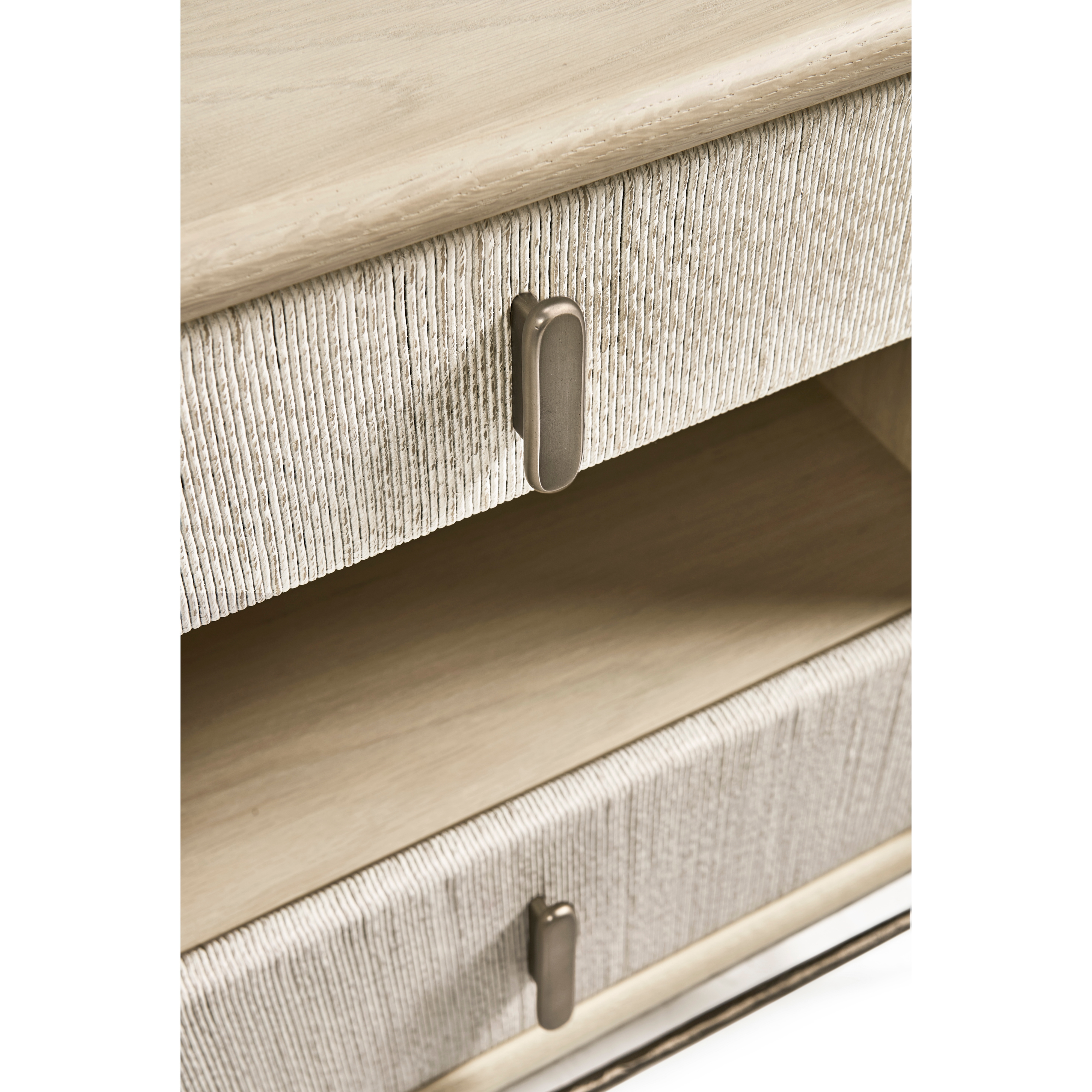 Jonathan Charles Water Danish Cord Narrow Nightstand