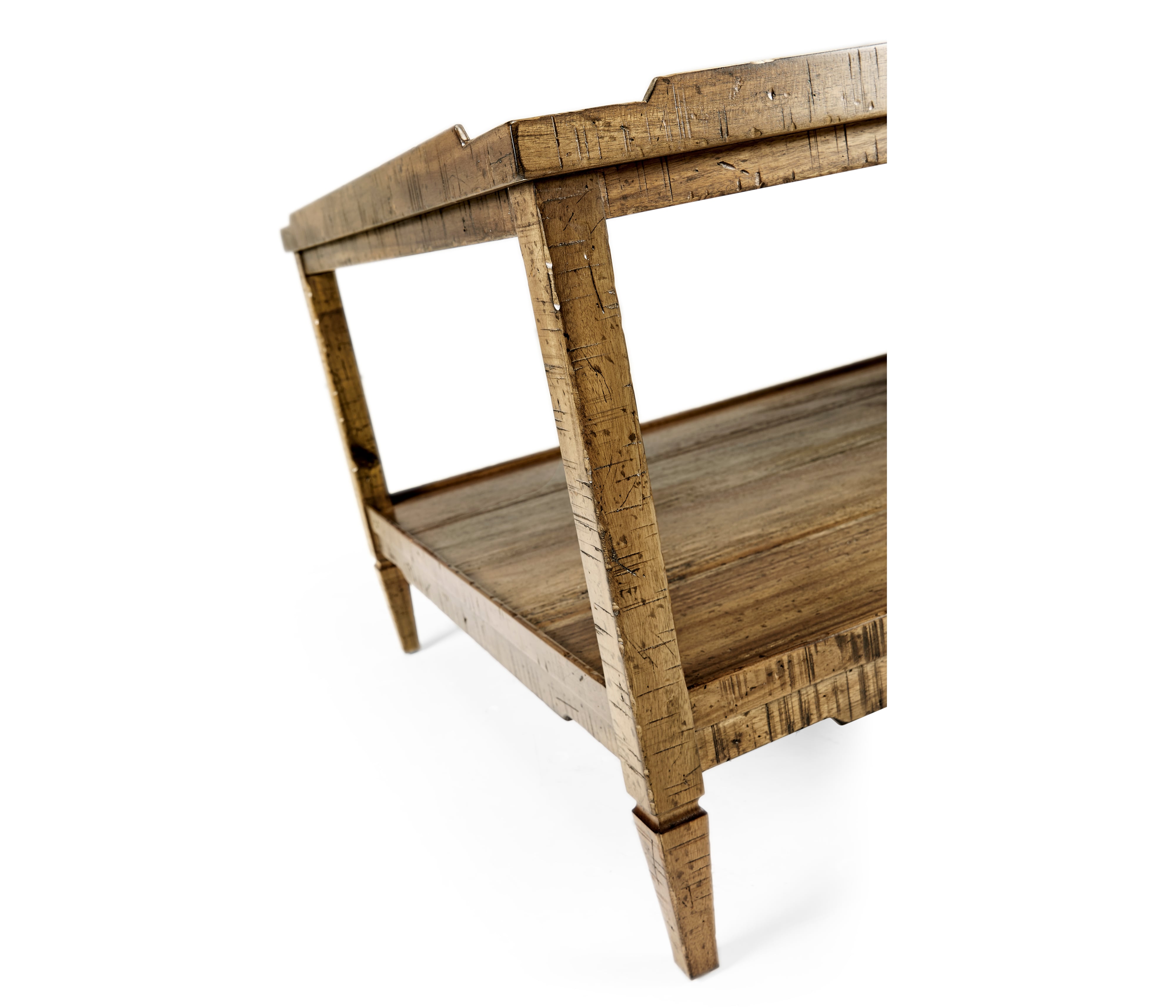 Jonathan Charles JC Casual Casual Distressed Coffee Table