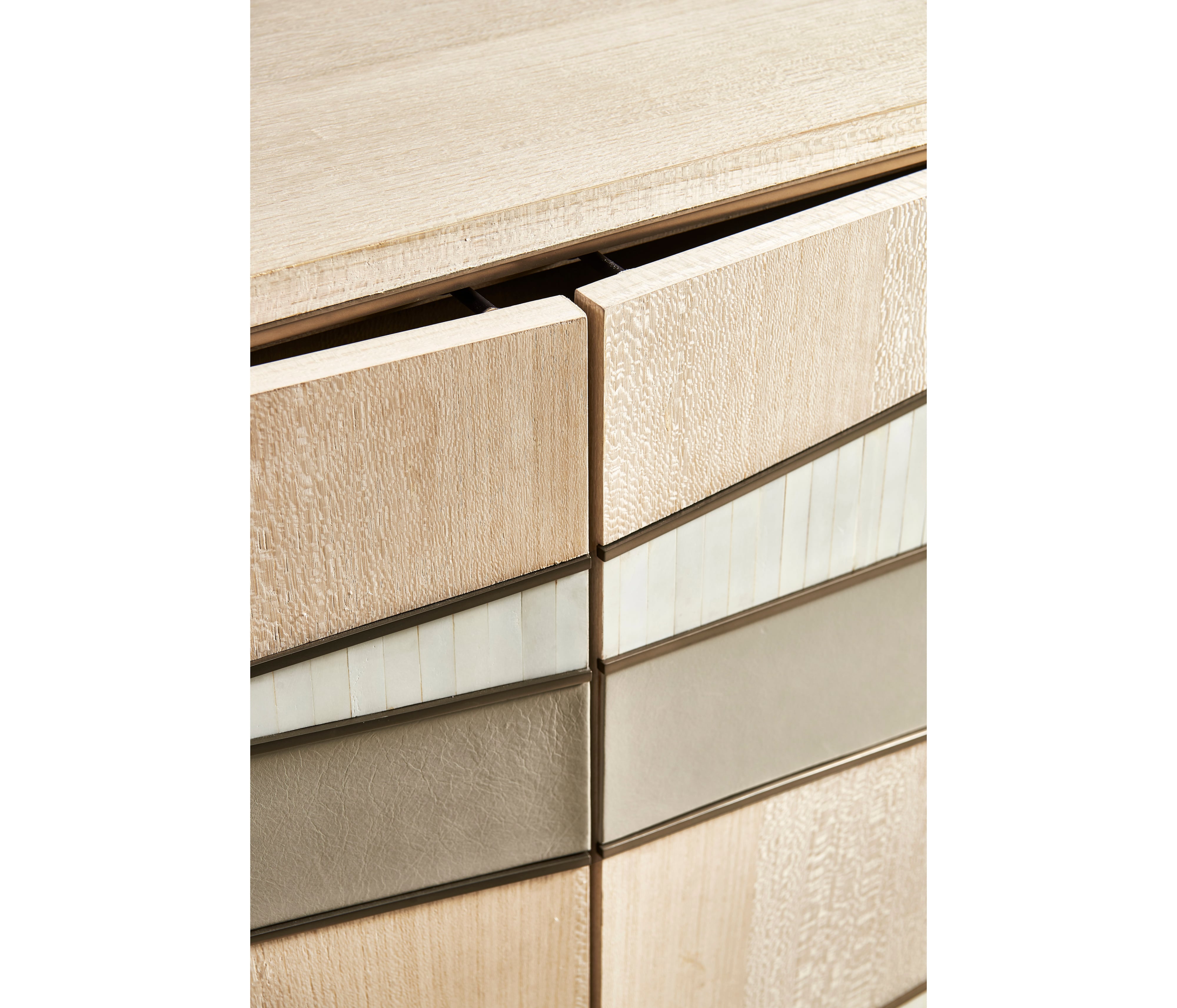 Jonathan Charles Water Breaker Mixed Media Console