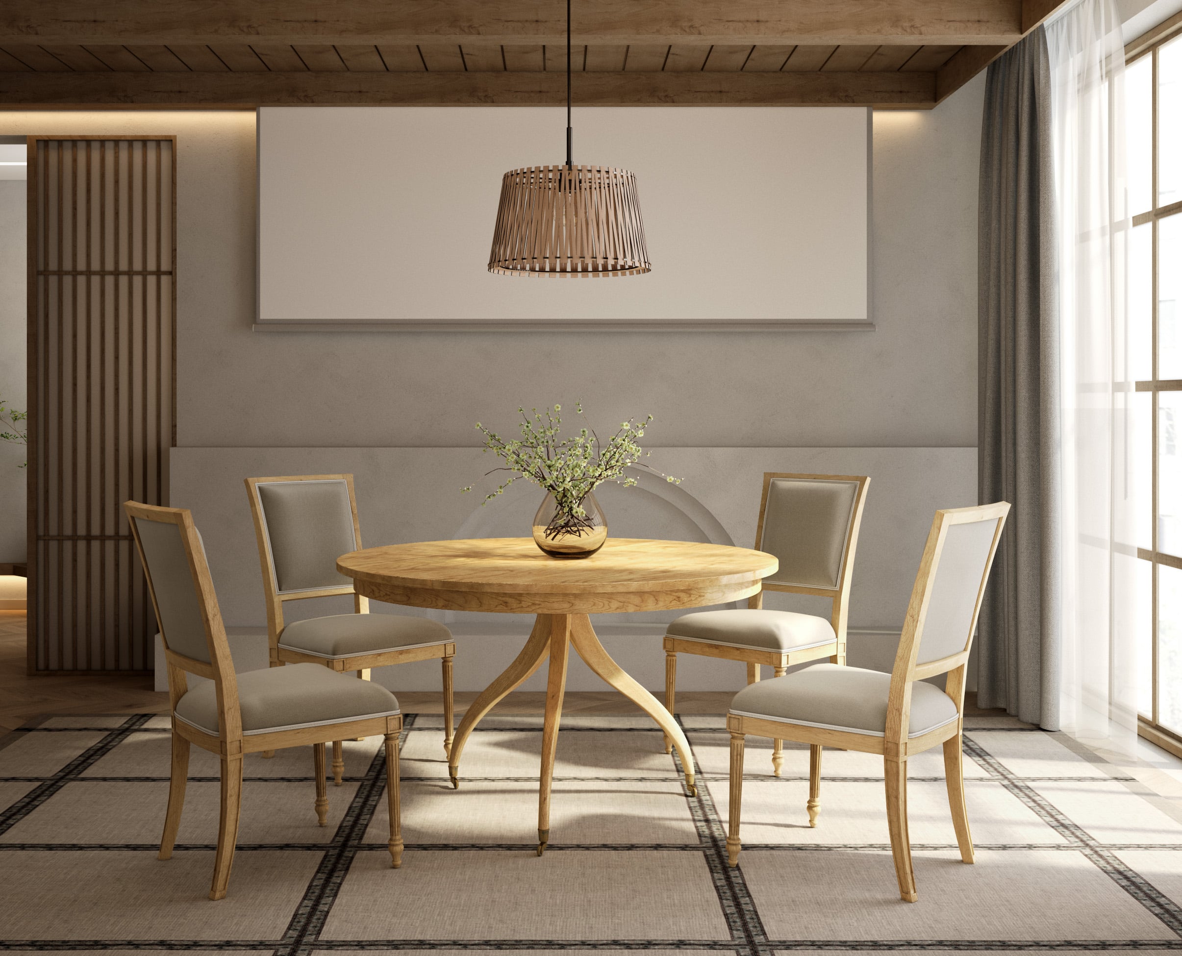 Solar Spider Leg Dining Table