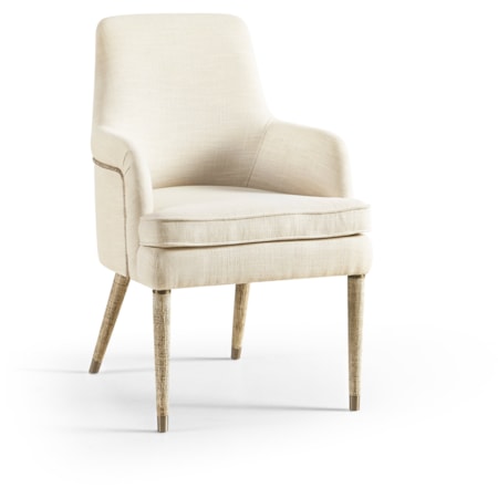 Shoal Linen & Grass Cloth Chair (Set of 2)