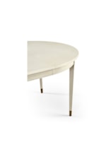 Jonathan Charles Timeless Timeless Synodic Swedish Dining Table In London Mist