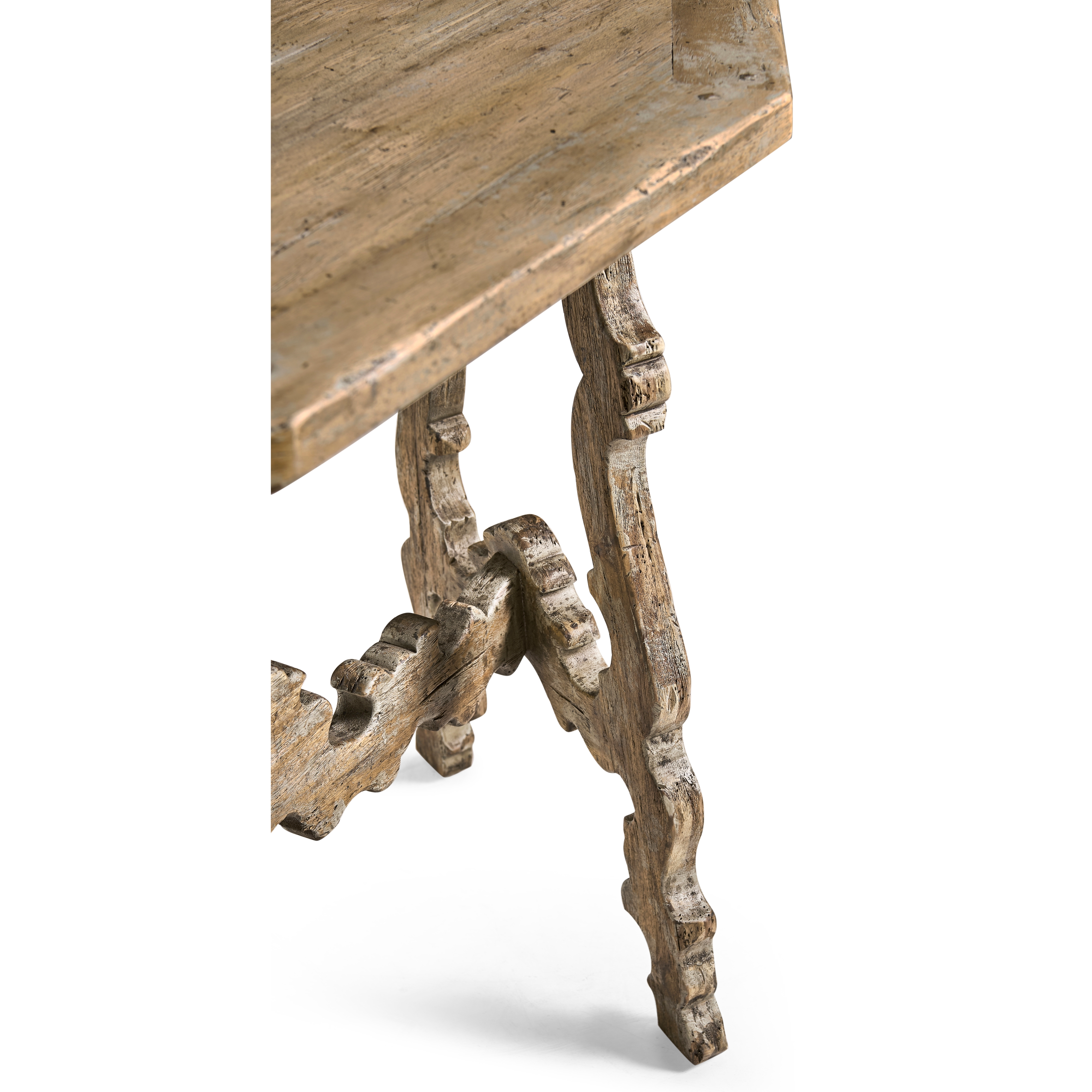 Jonathan Charles Caldera Curved Console Table