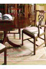 Jonathan Charles JC Traditional Regency Mahogany Extending Dining Table