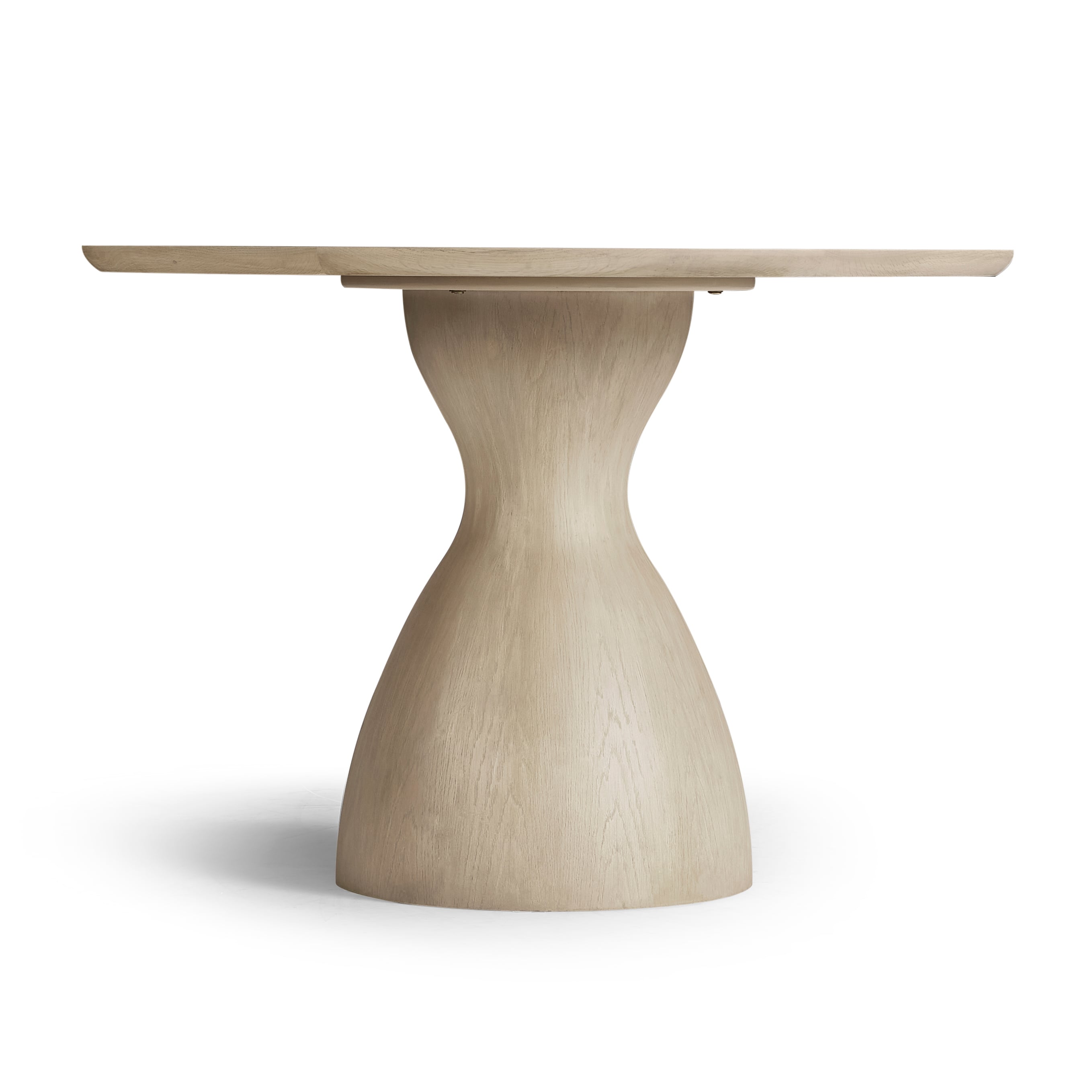 Seamount Oak Pedestal Table