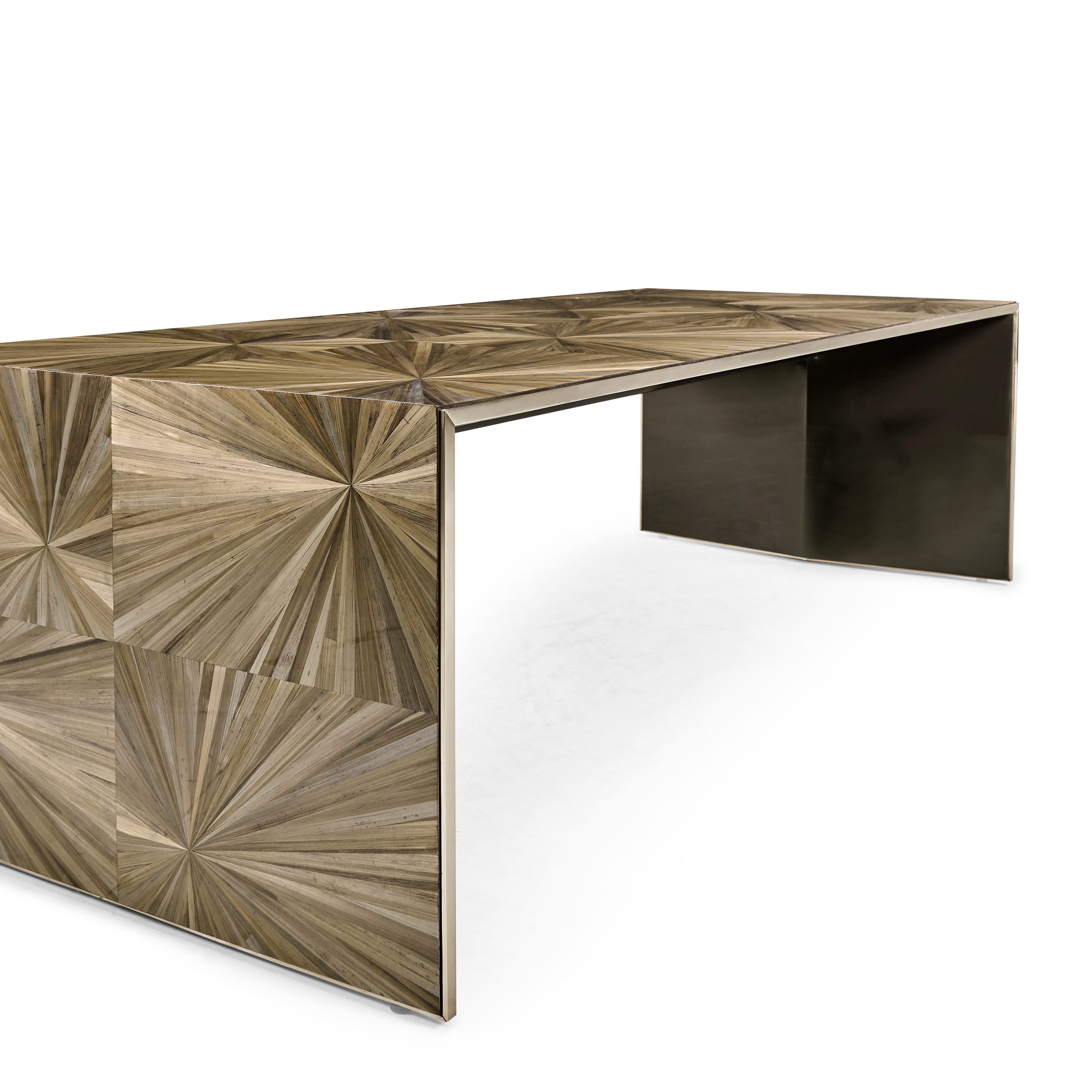 Jonathan Charles JC Modern Waterfall Coffee Table