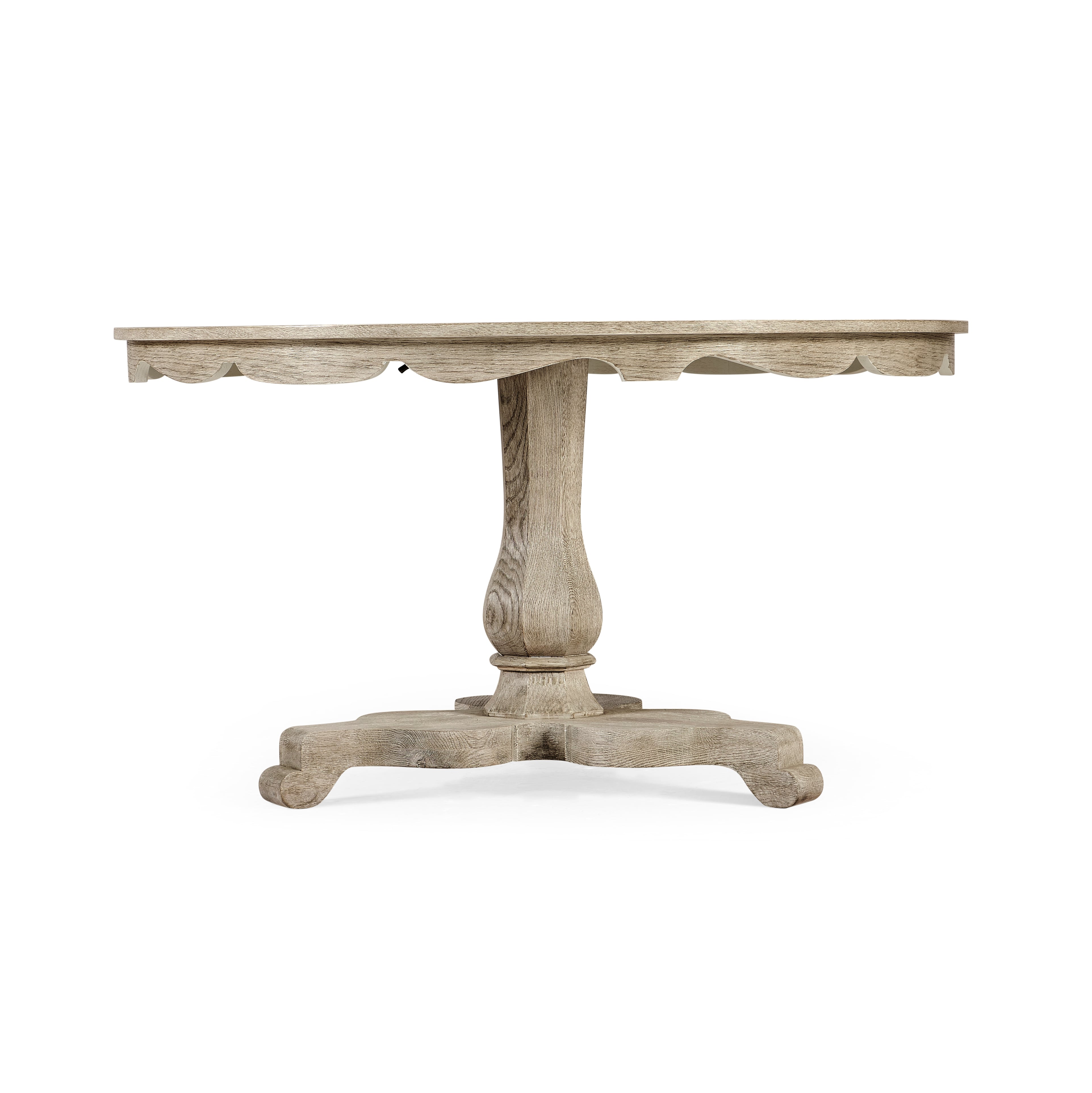 Overbury Grey Oak Breakfast Table