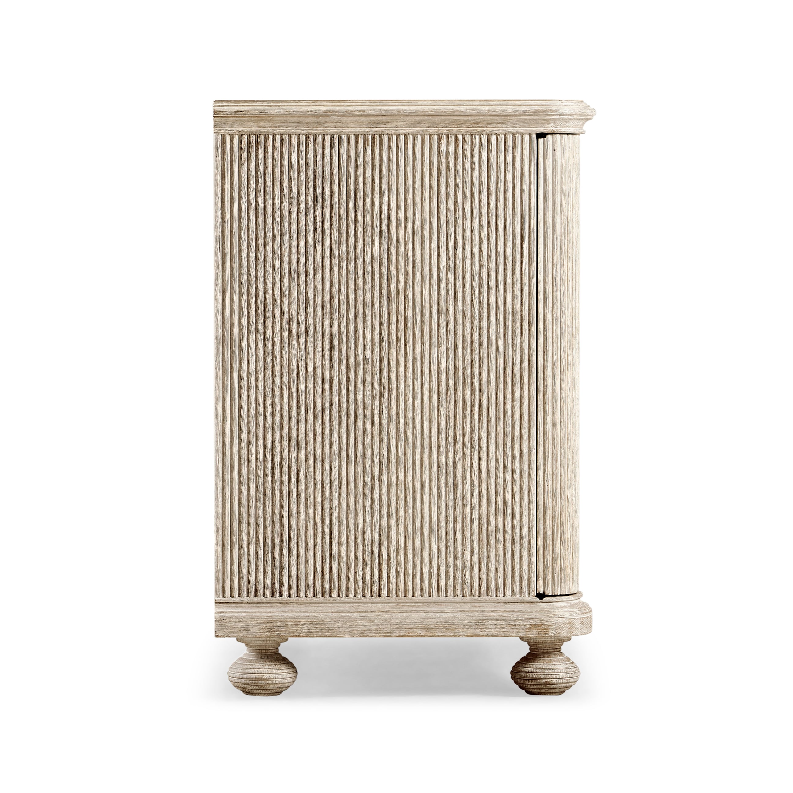 Belleville Washed Acacia Storage Cabinet