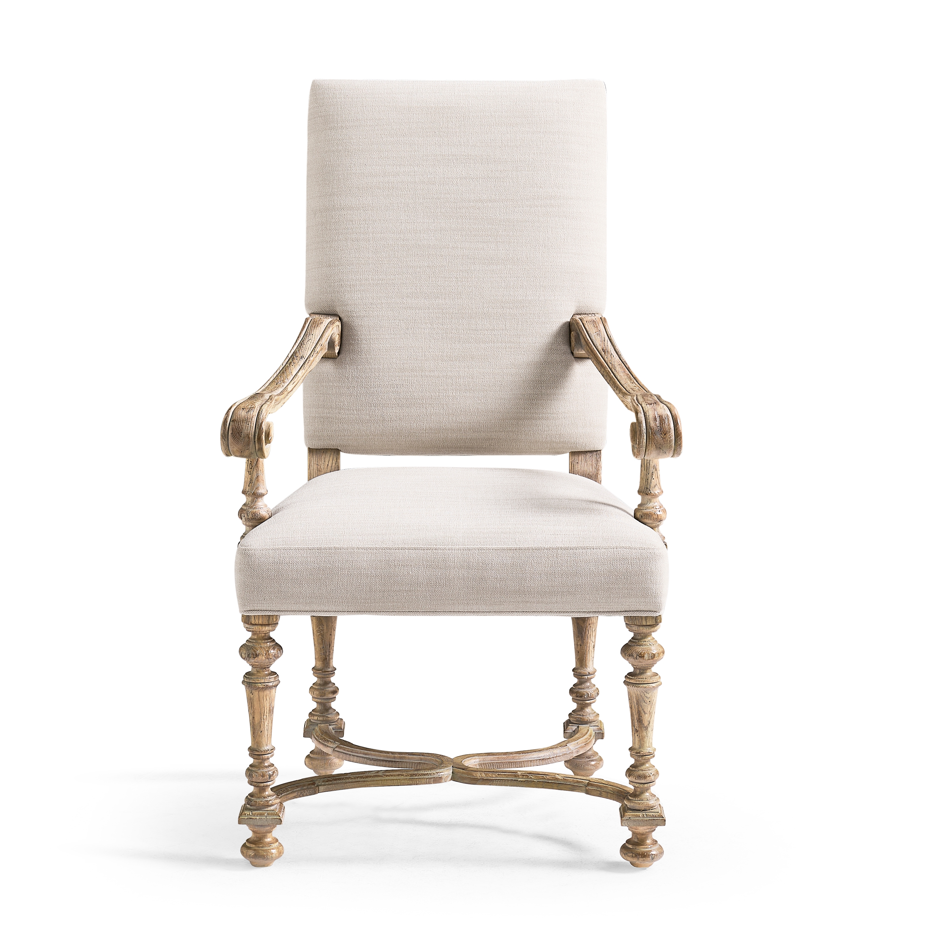 Jonathan Charles Sagehill Upholstered Arm Chair