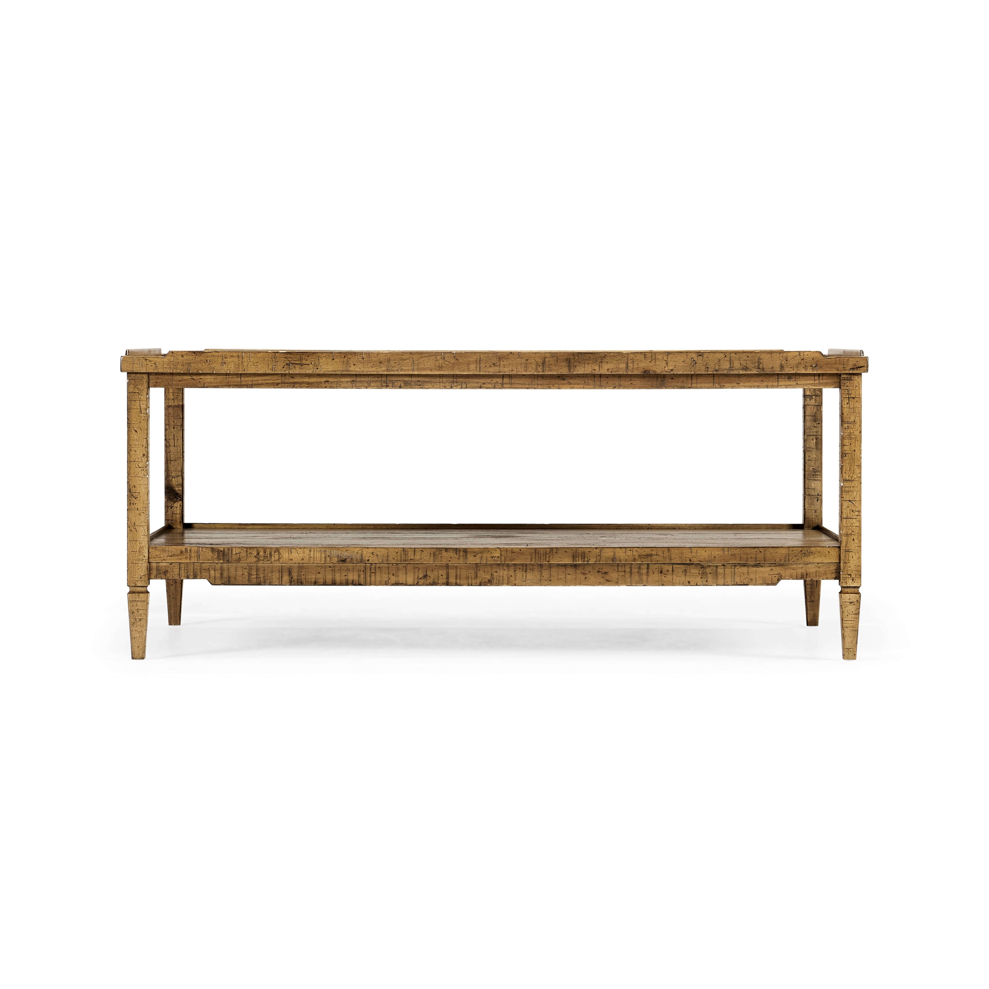 Jonathan Charles JC Casual Casual Distressed Coffee Table
