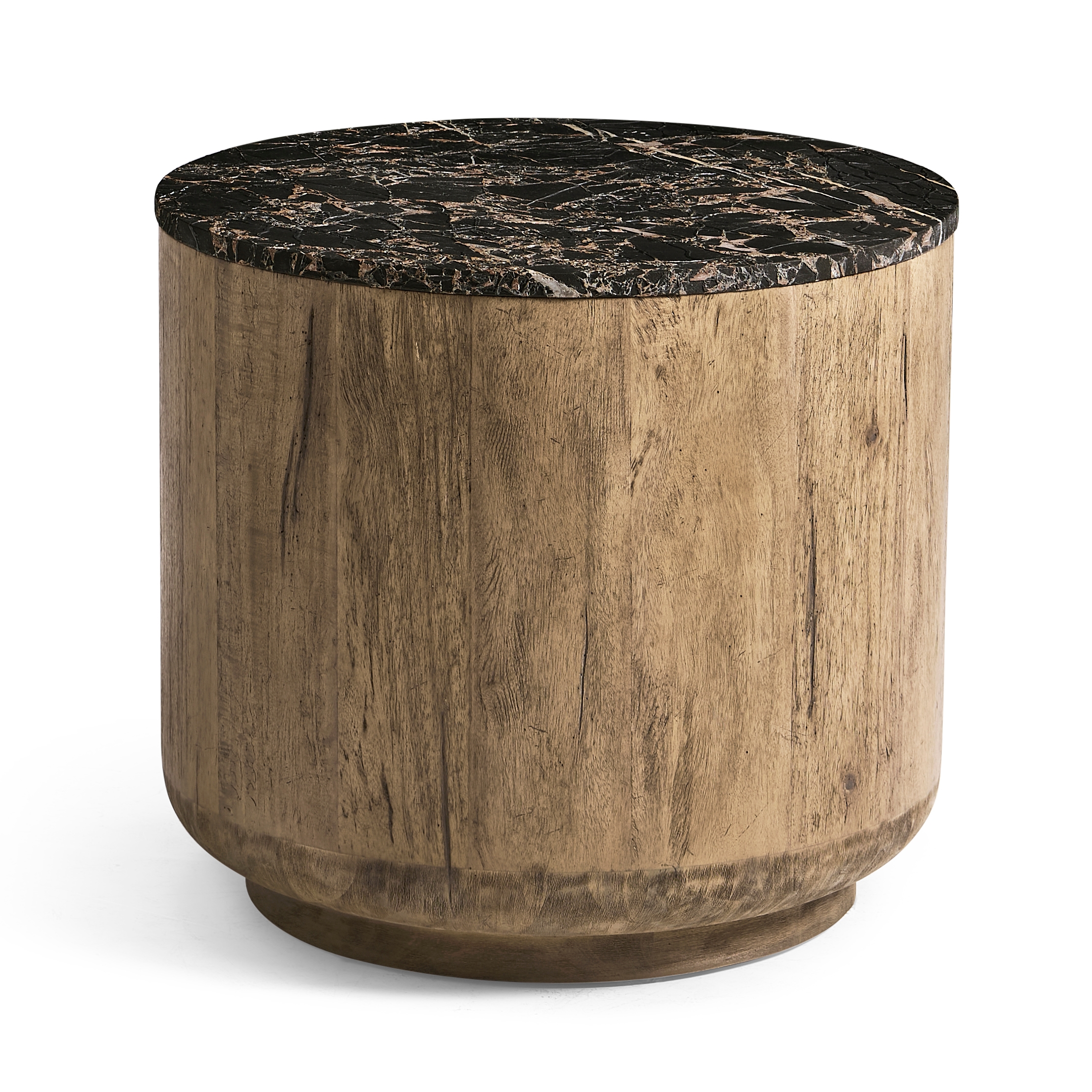 Marble Round Side Table