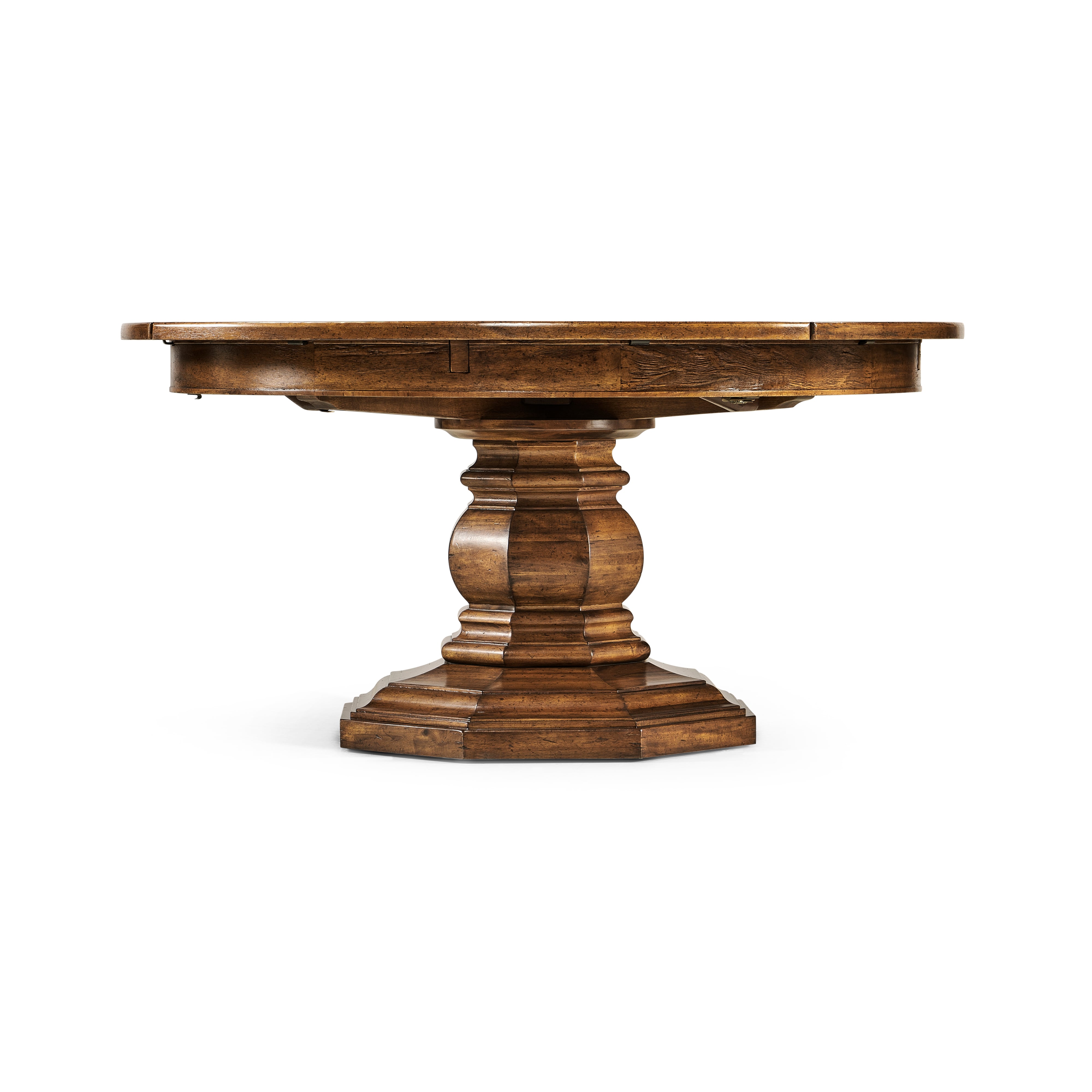 Casual Round Extendable Dining Table