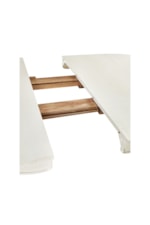 Jonathan Charles White White Lenticular Dining Table