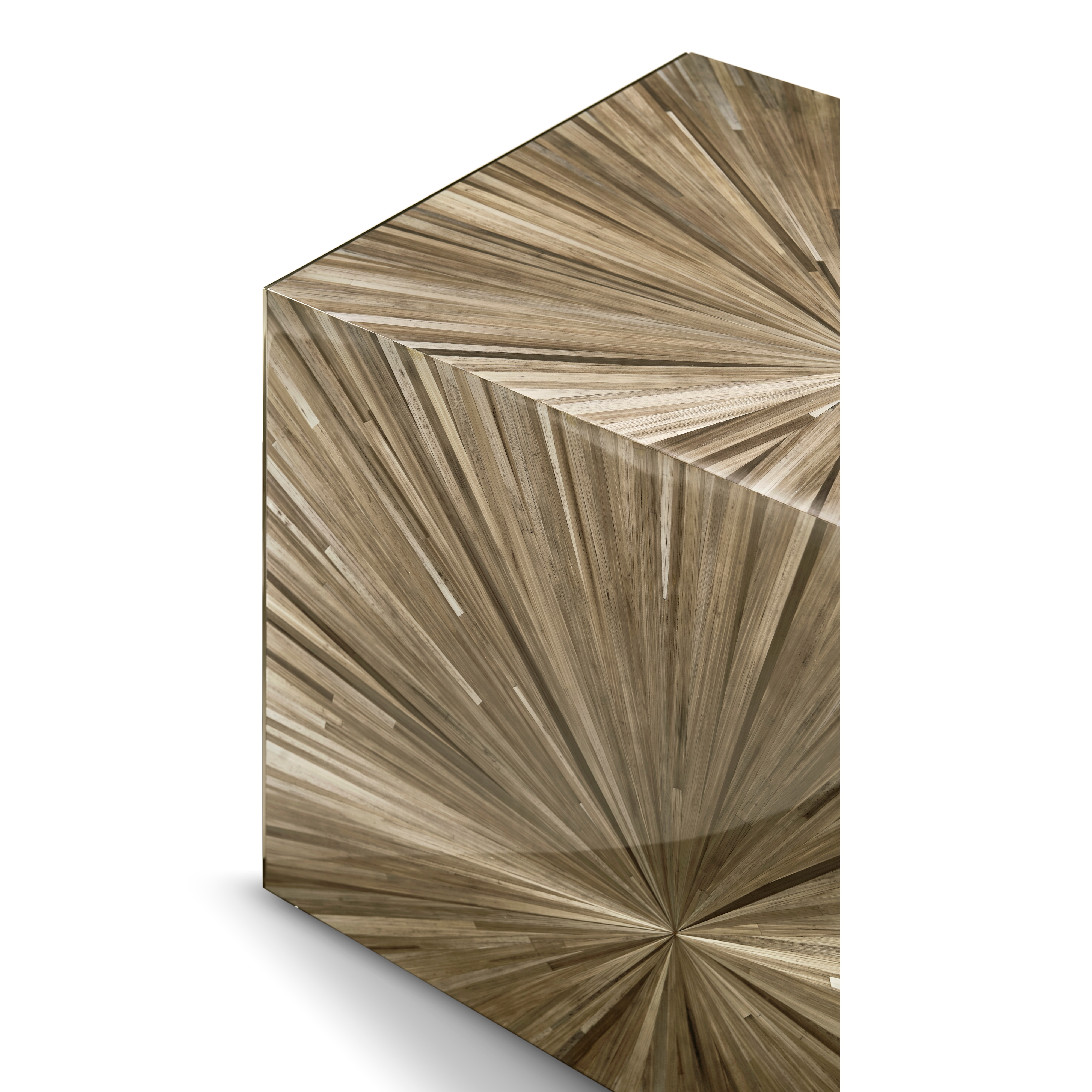 Jonathan Charles JC Modern Waterfall End Table