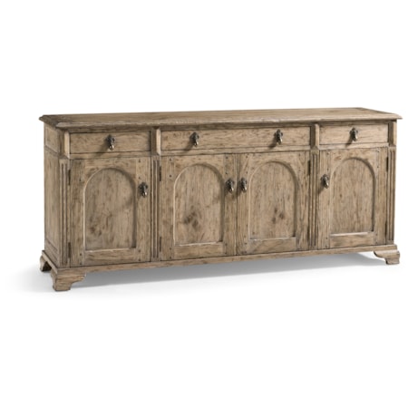 Arched-Door Credenza