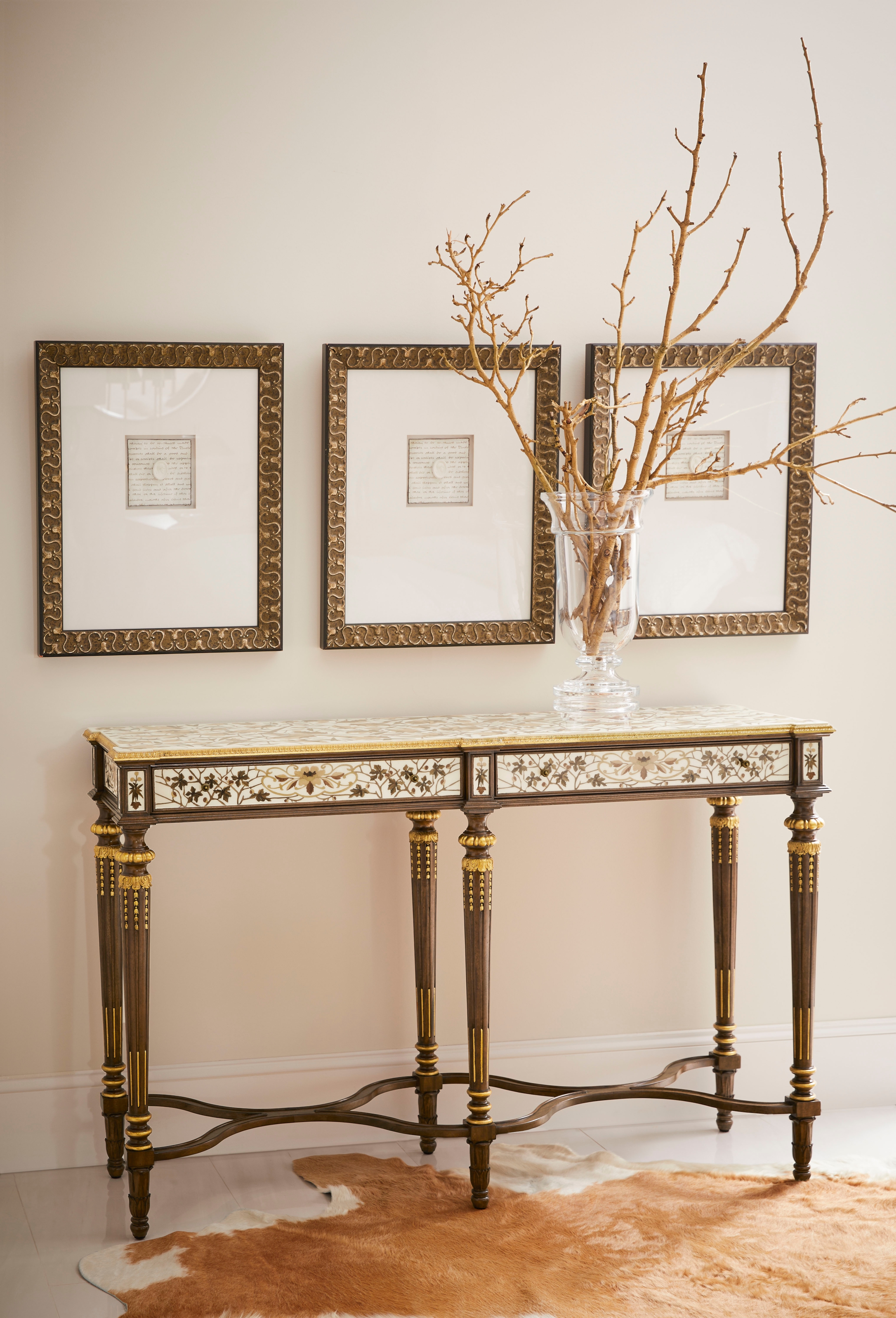 Jonathan Charles JC Traditional Trianon Console Table