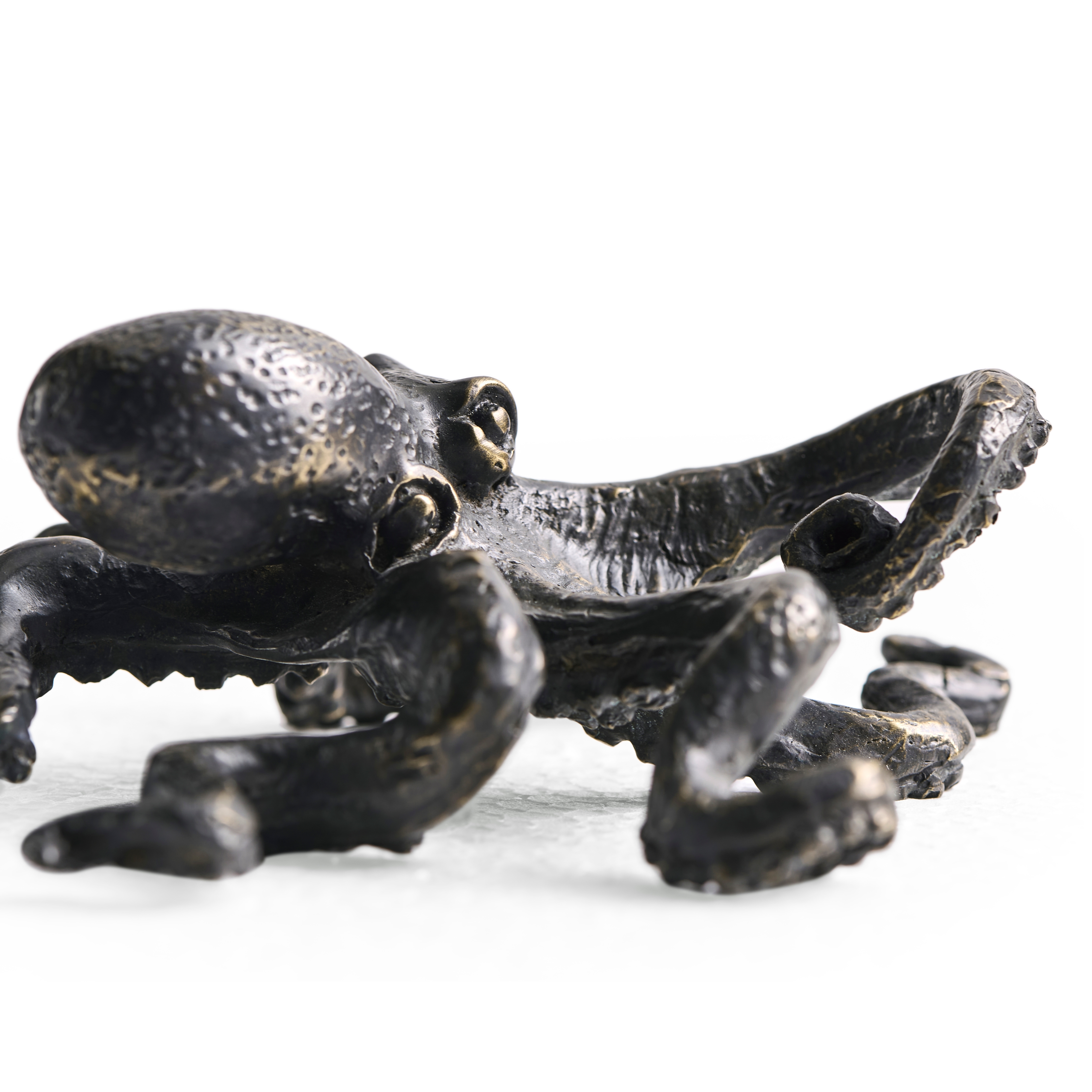 Jonathan Charles JC Traditional Antique Dark Bronze Octopus