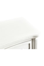 Jonathan Charles White White Stratus Single Dresser