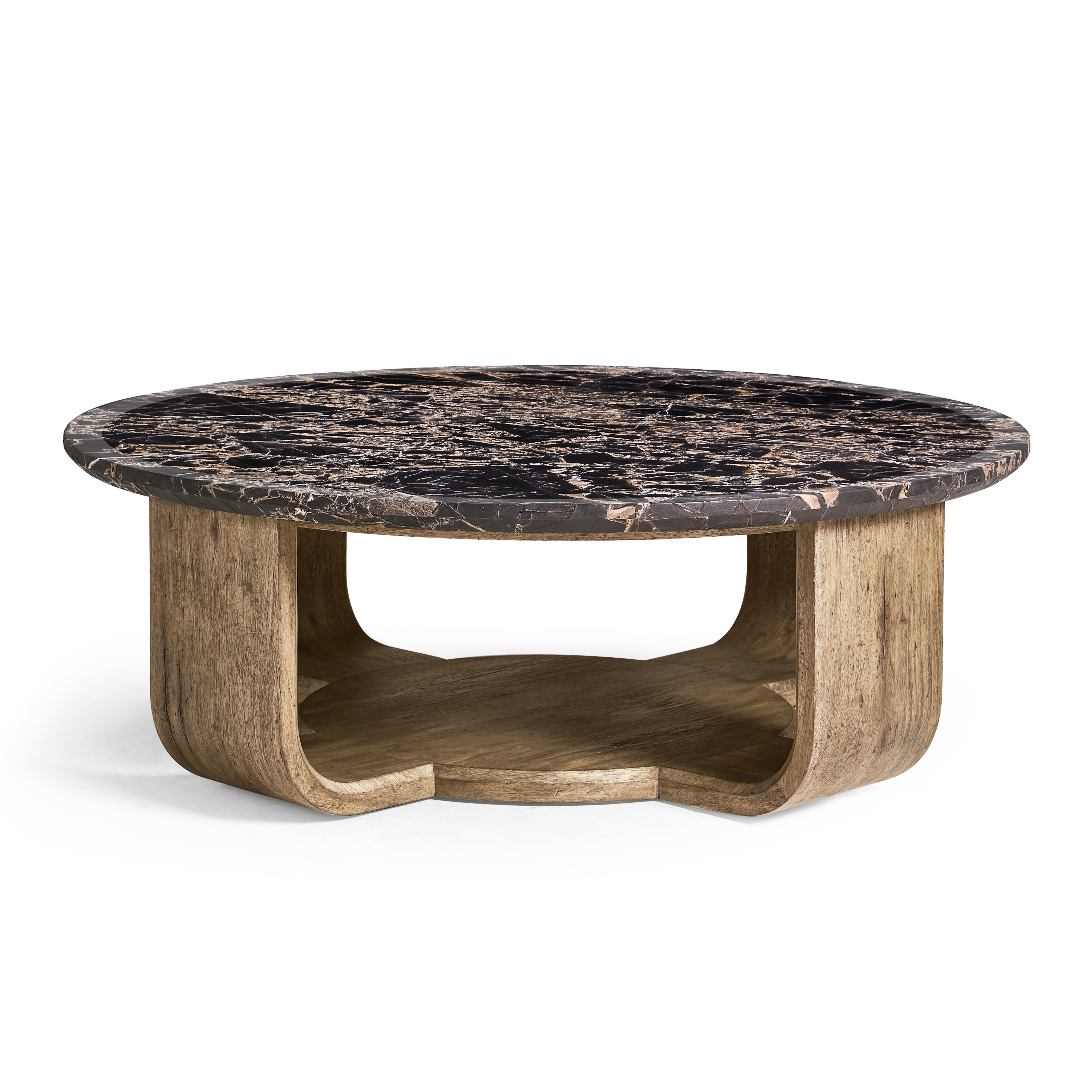 Round Marble Cocktail Table