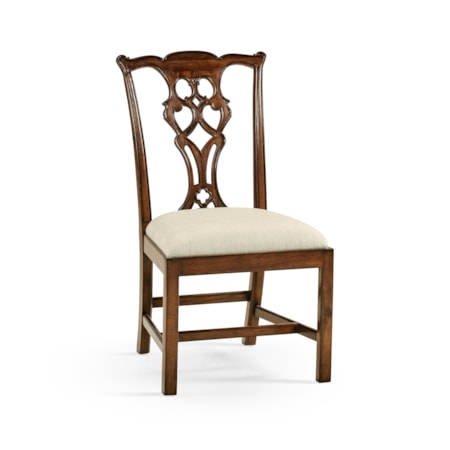 Chippendale Antique Mahogany Side Chair
