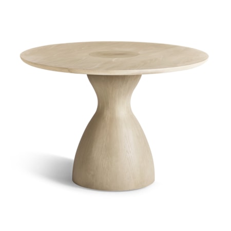 Seamount Oak Pedestal Table