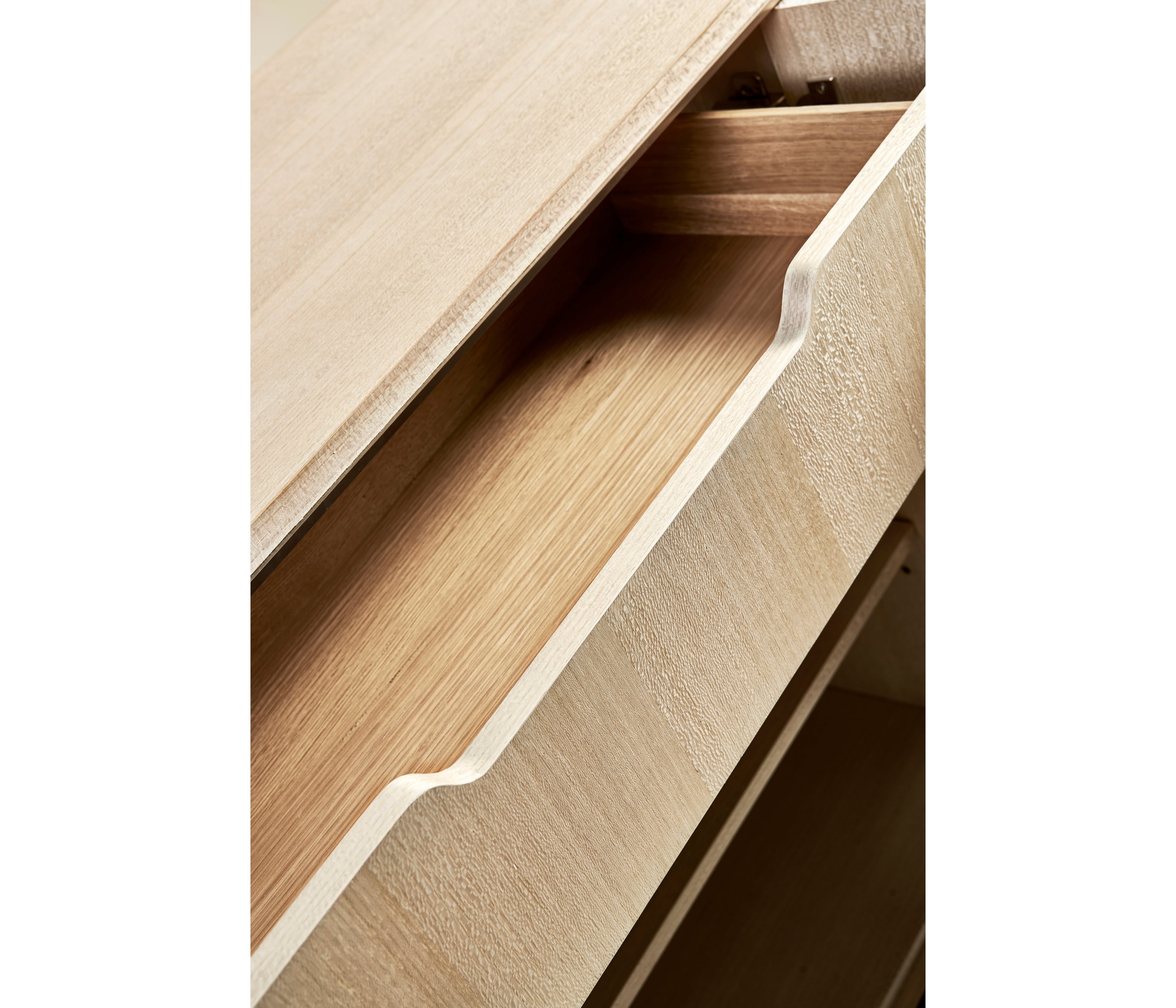 Jonathan Charles Water Breaker Mixed Media Console