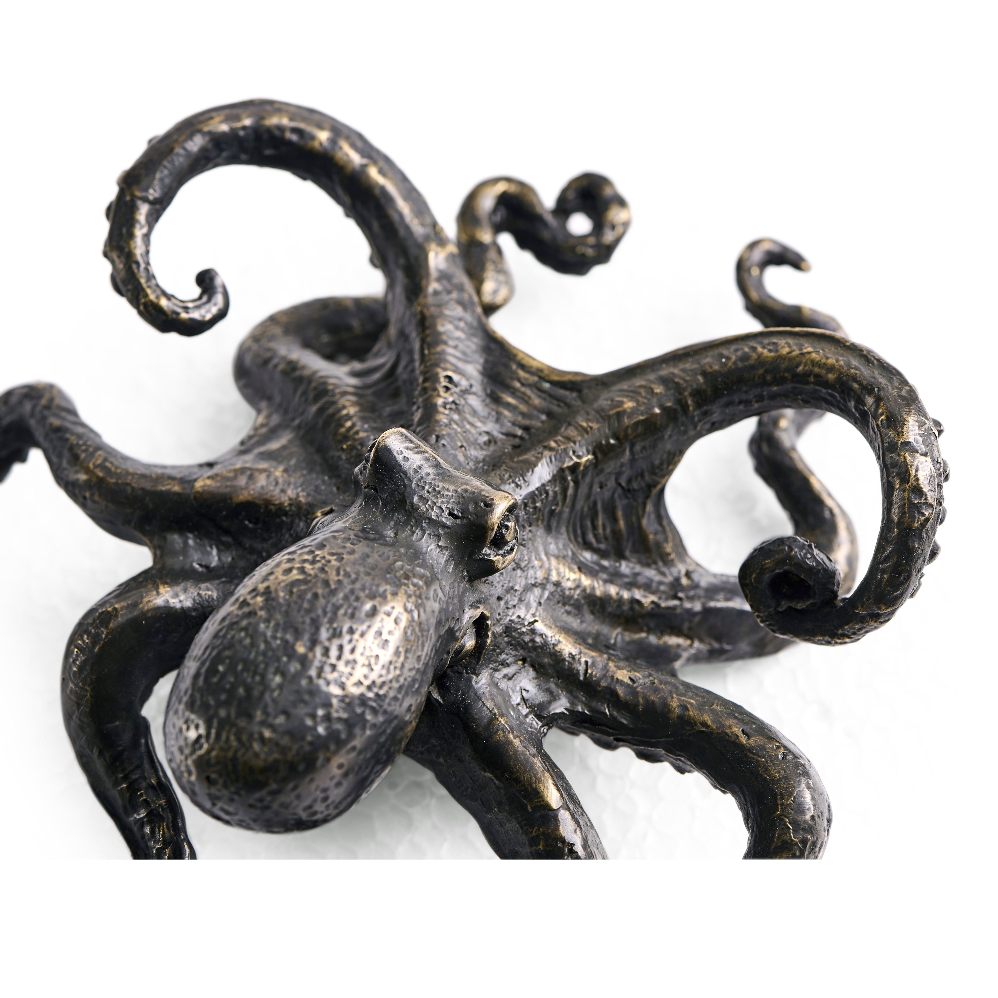 Jonathan Charles JC Traditional Antique Dark Bronze Octopus