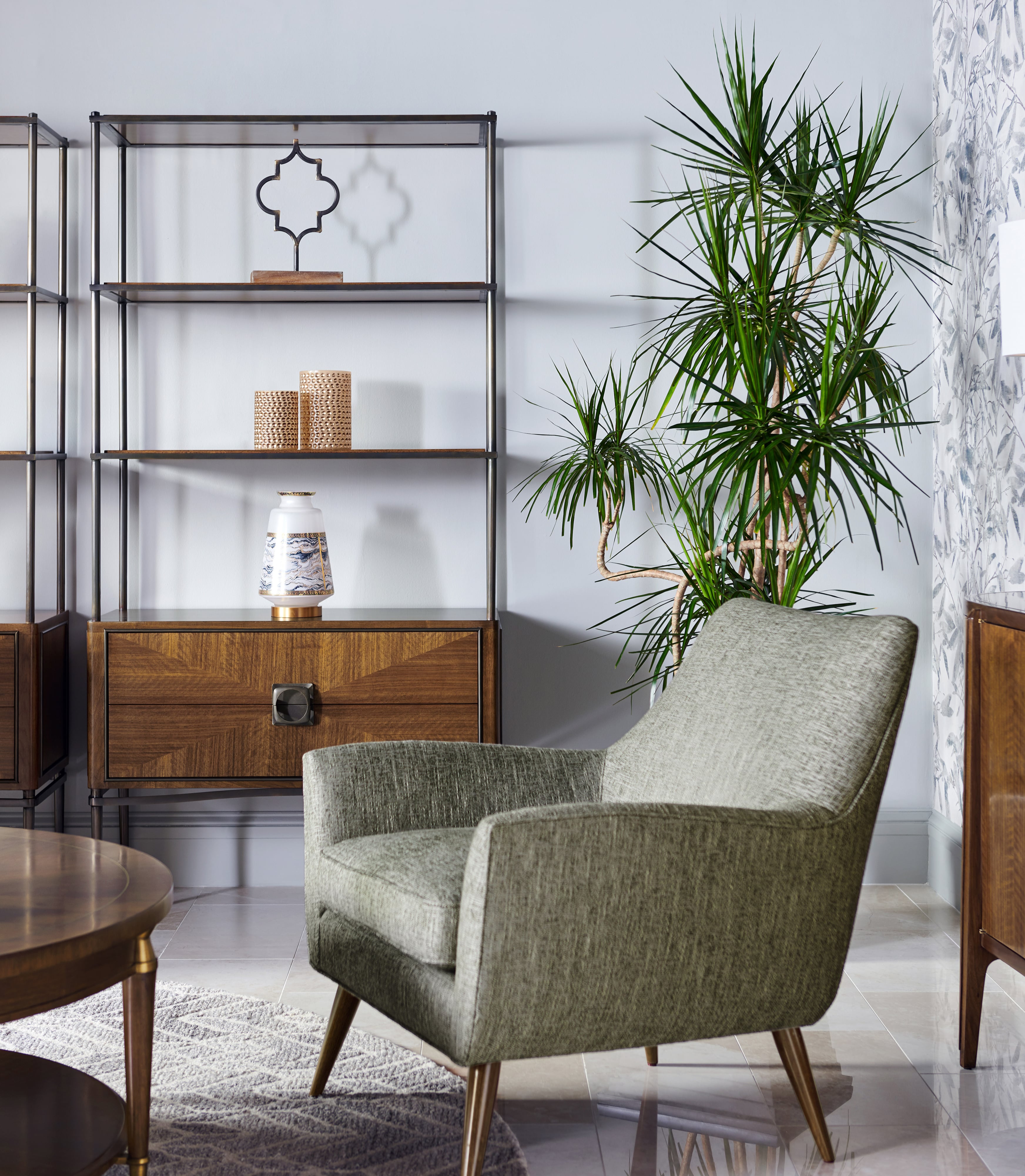 Jonathan Charles Toulouse Toulouse Round Cocktail Table