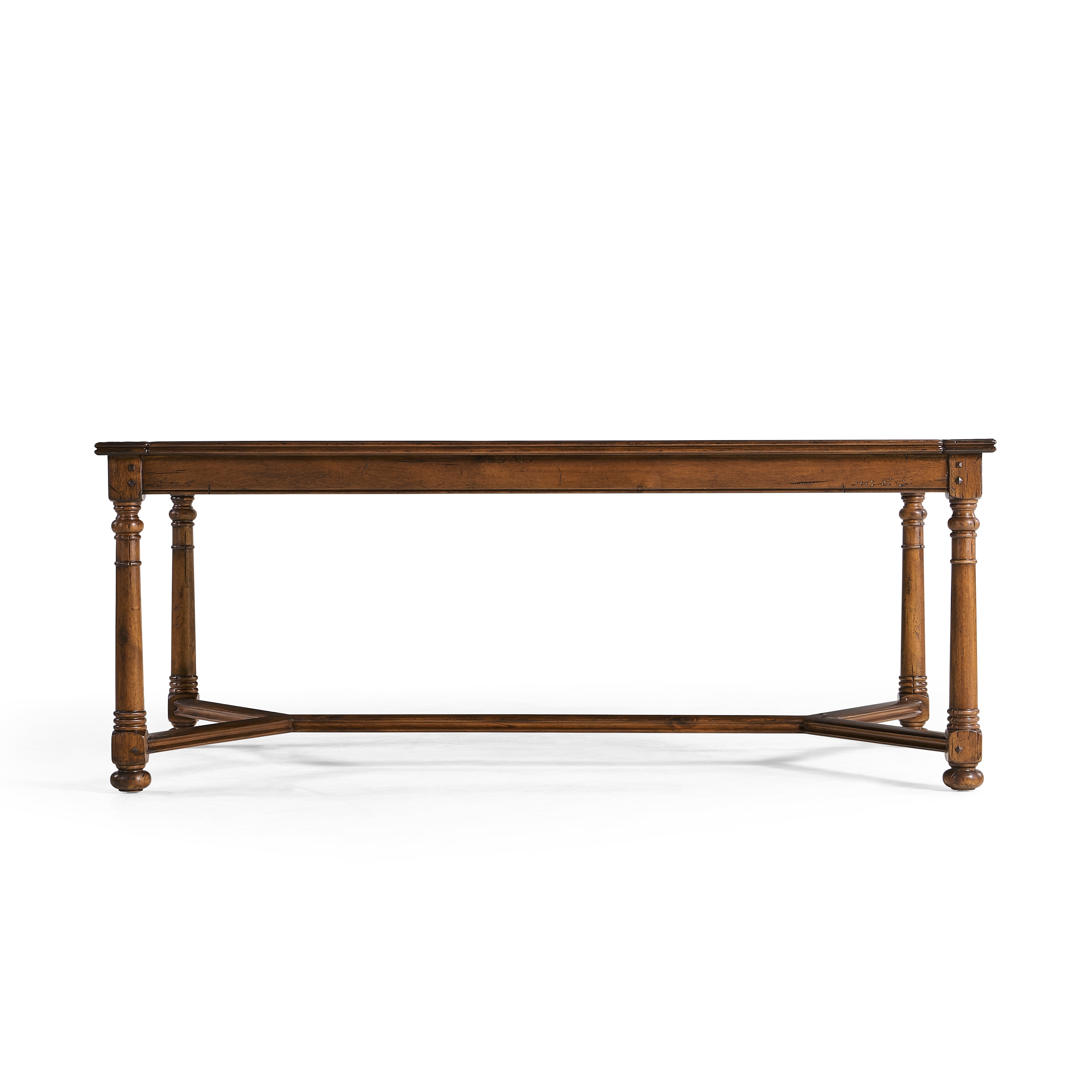 Walnut Parquet Oyster Coffee Table