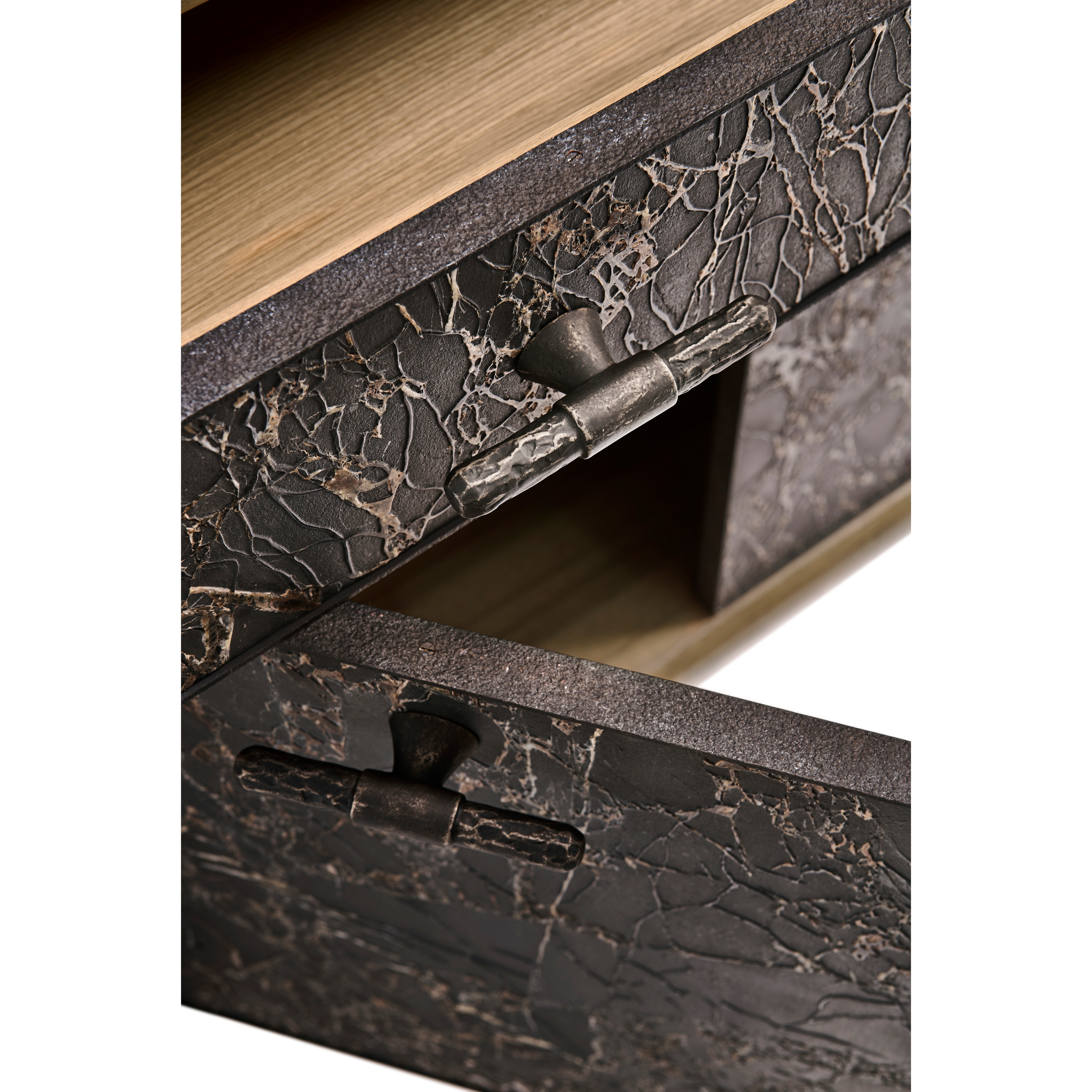 Jonathan Charles Stone Ridge Marble Credenza