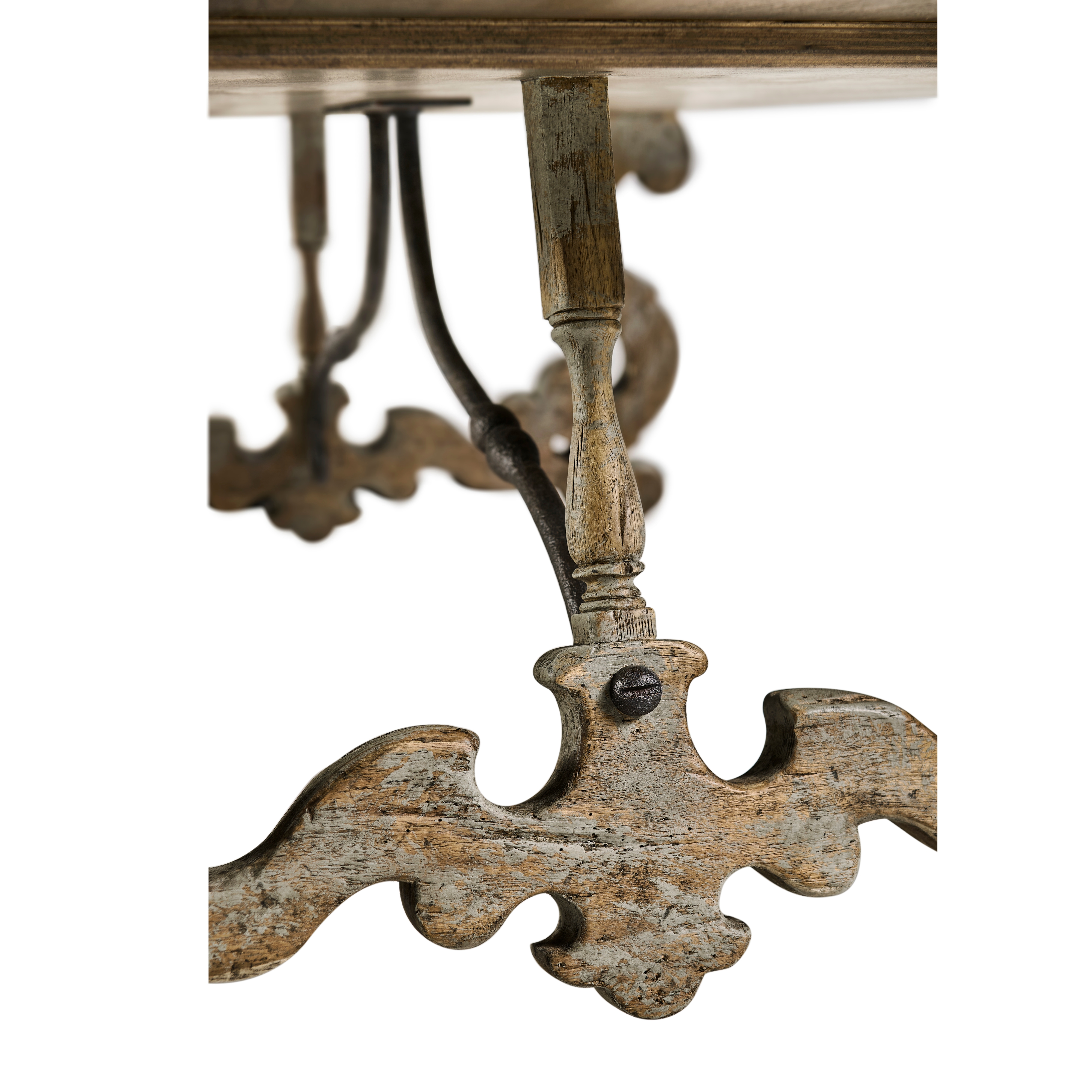 Jonathan Charles Caldera Curved-Base Cocktail Table