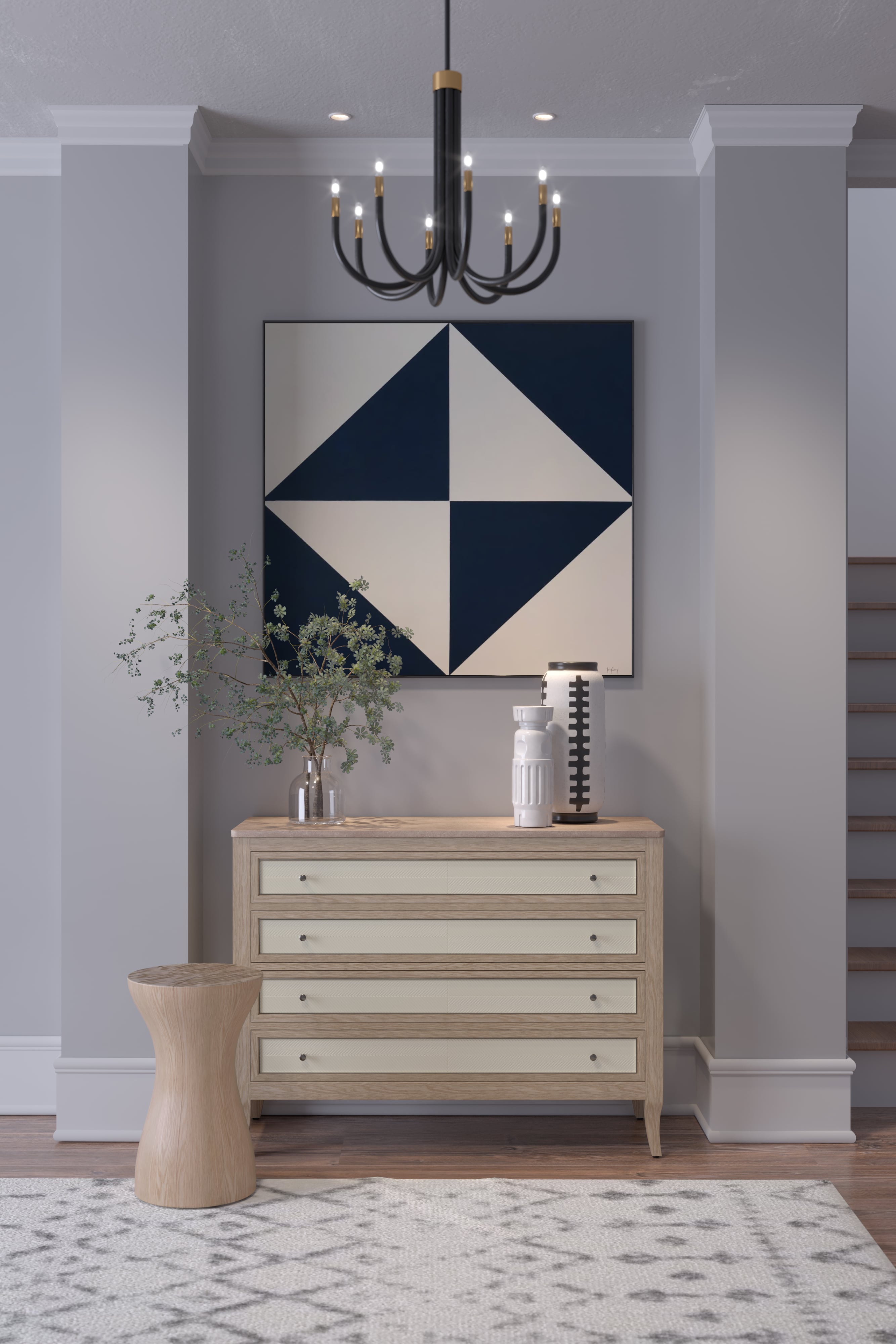 Jonathan Charles Water Berm Bachelors Chest