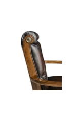 Button Tufted Rolled Back