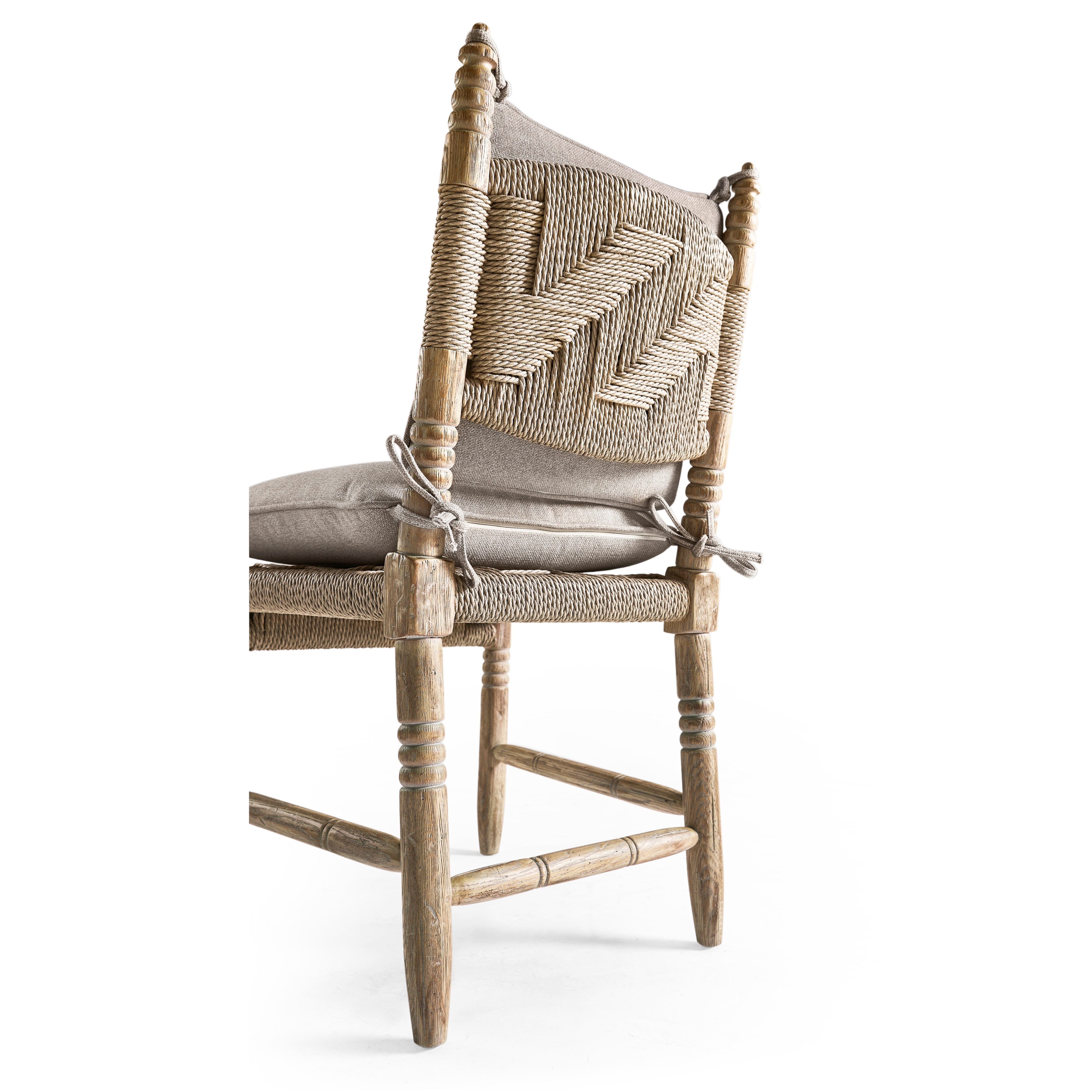 Jonathan Charles Sagehill Rush Seat Side Chair