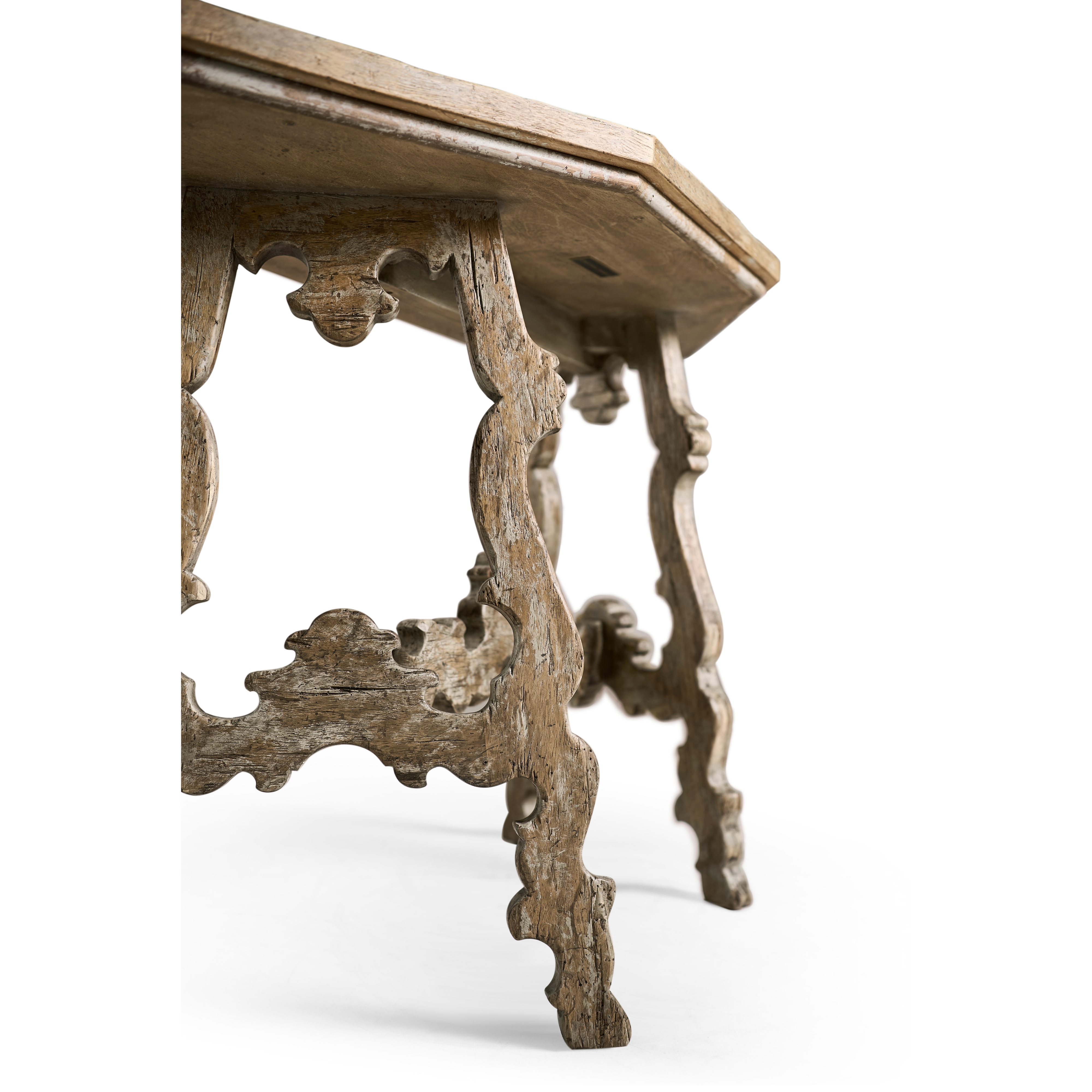 Jonathan Charles Caldera Curved Console Table