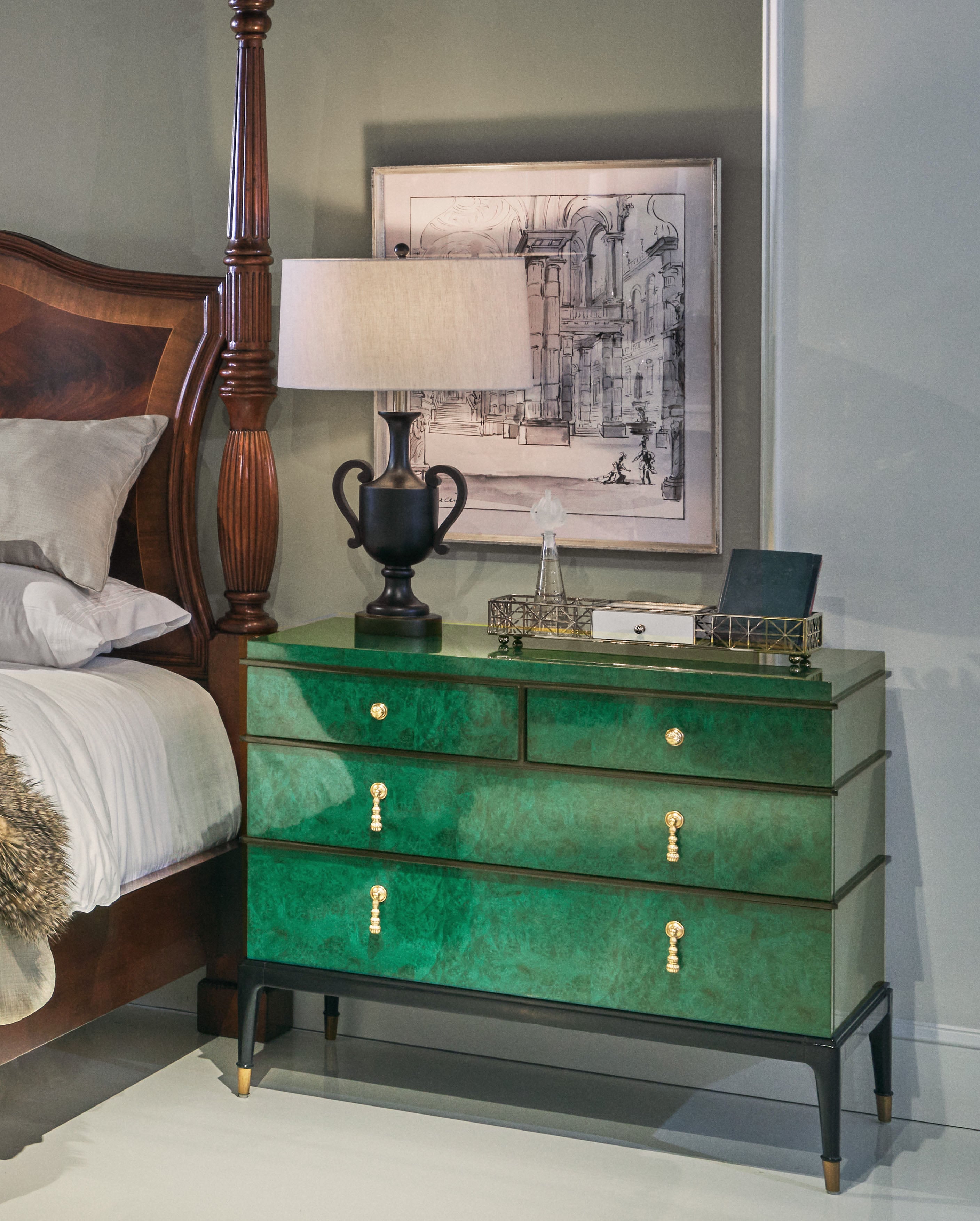 Jonathan Charles JC Modern Jacques Bachelors Chest