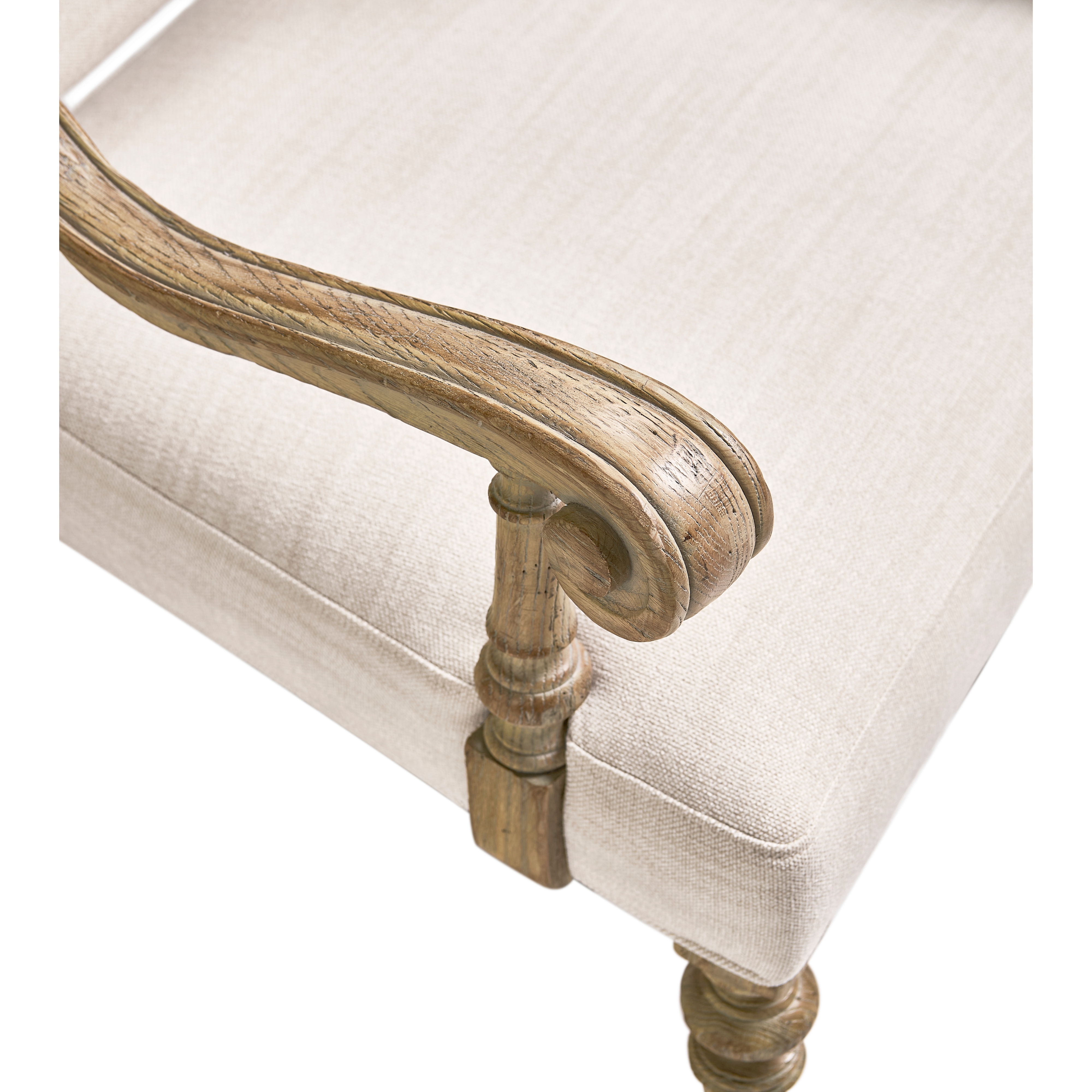 Jonathan Charles Sagehill Upholstered Arm Chair