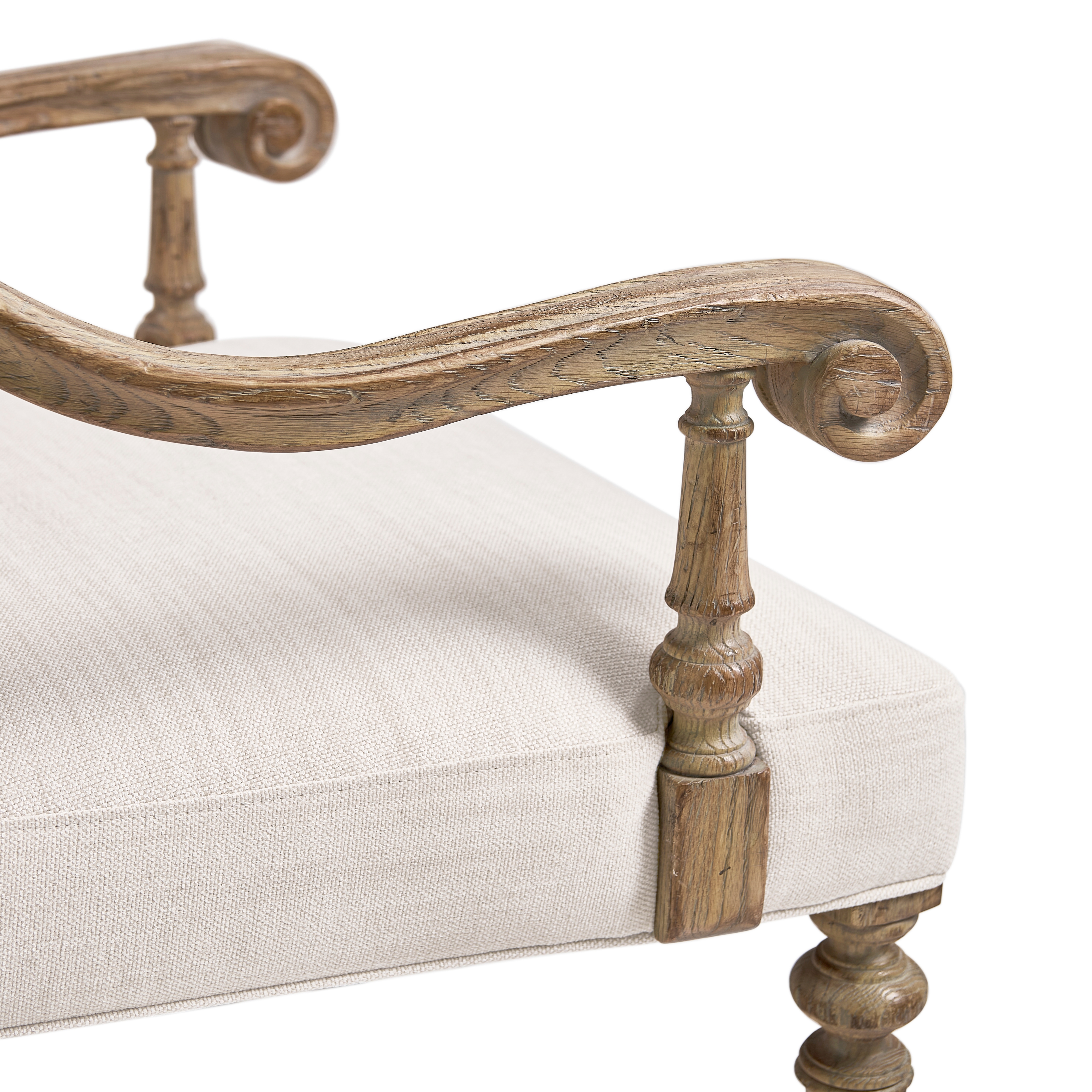 Jonathan Charles Sagehill Upholstered Arm Chair