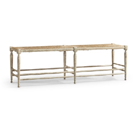 Bodiam Grey Oak Bench