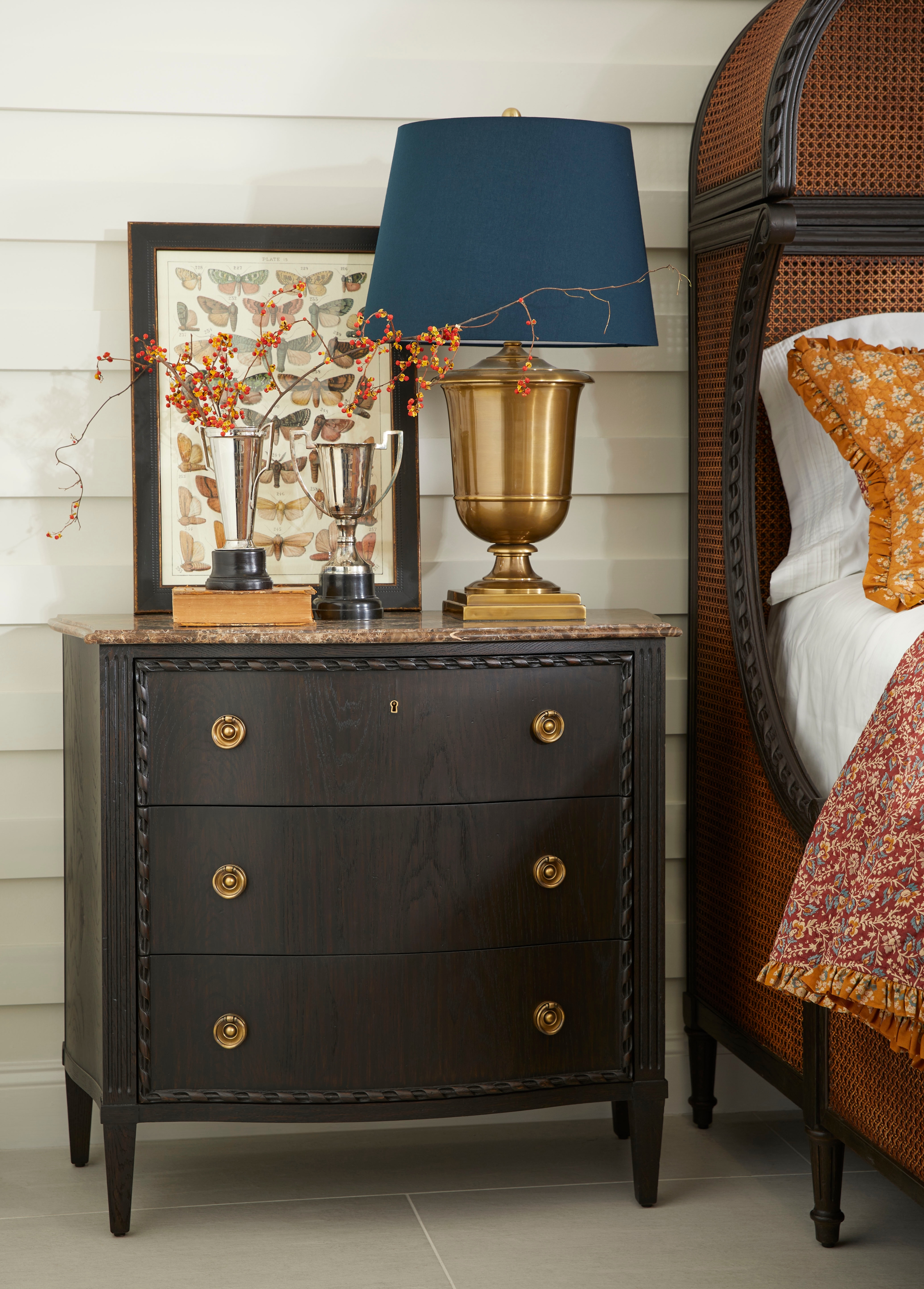 Jonathan Charles JC Traditional Tangiers Drawer Chest